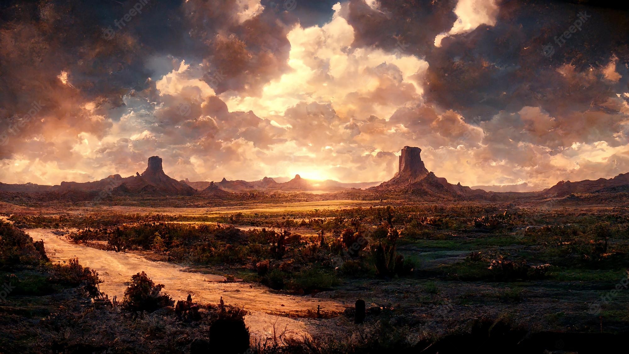 Wild West Scenery Wallpapers