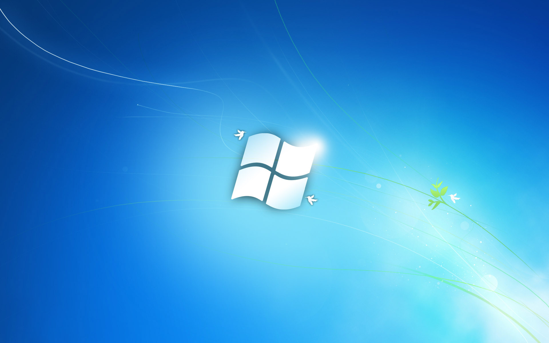 Windows 7 Blue Wallpapers