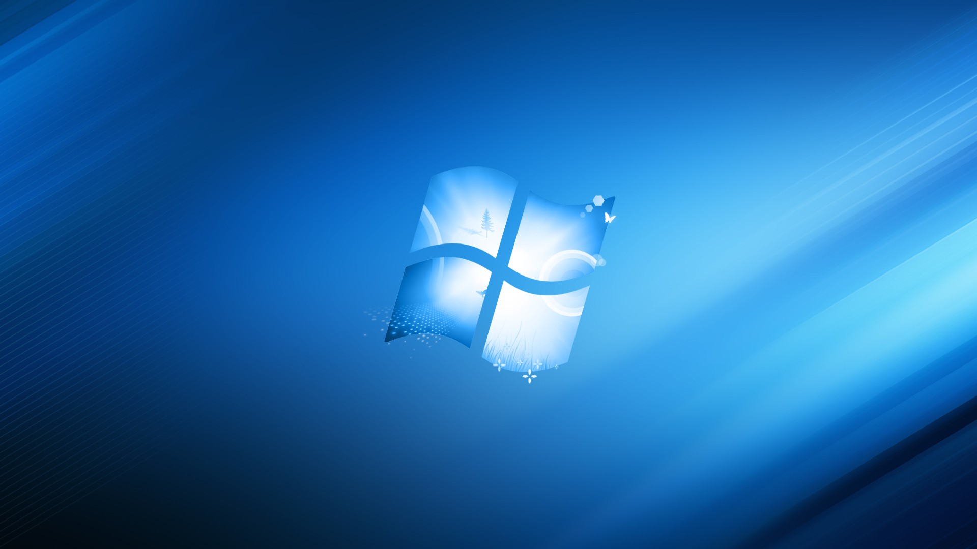 Windows 7 Blue Wallpapers