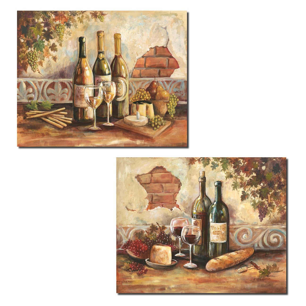Wine Themed Border Wallpapers
