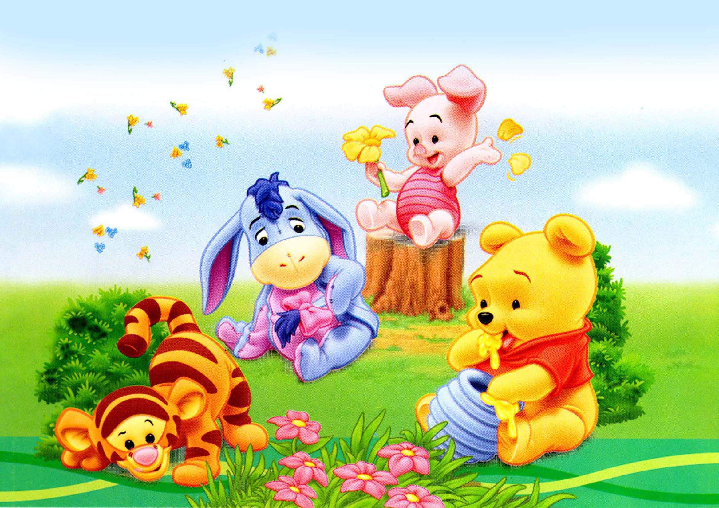 Winnie The Pooh Baby Wallpapers