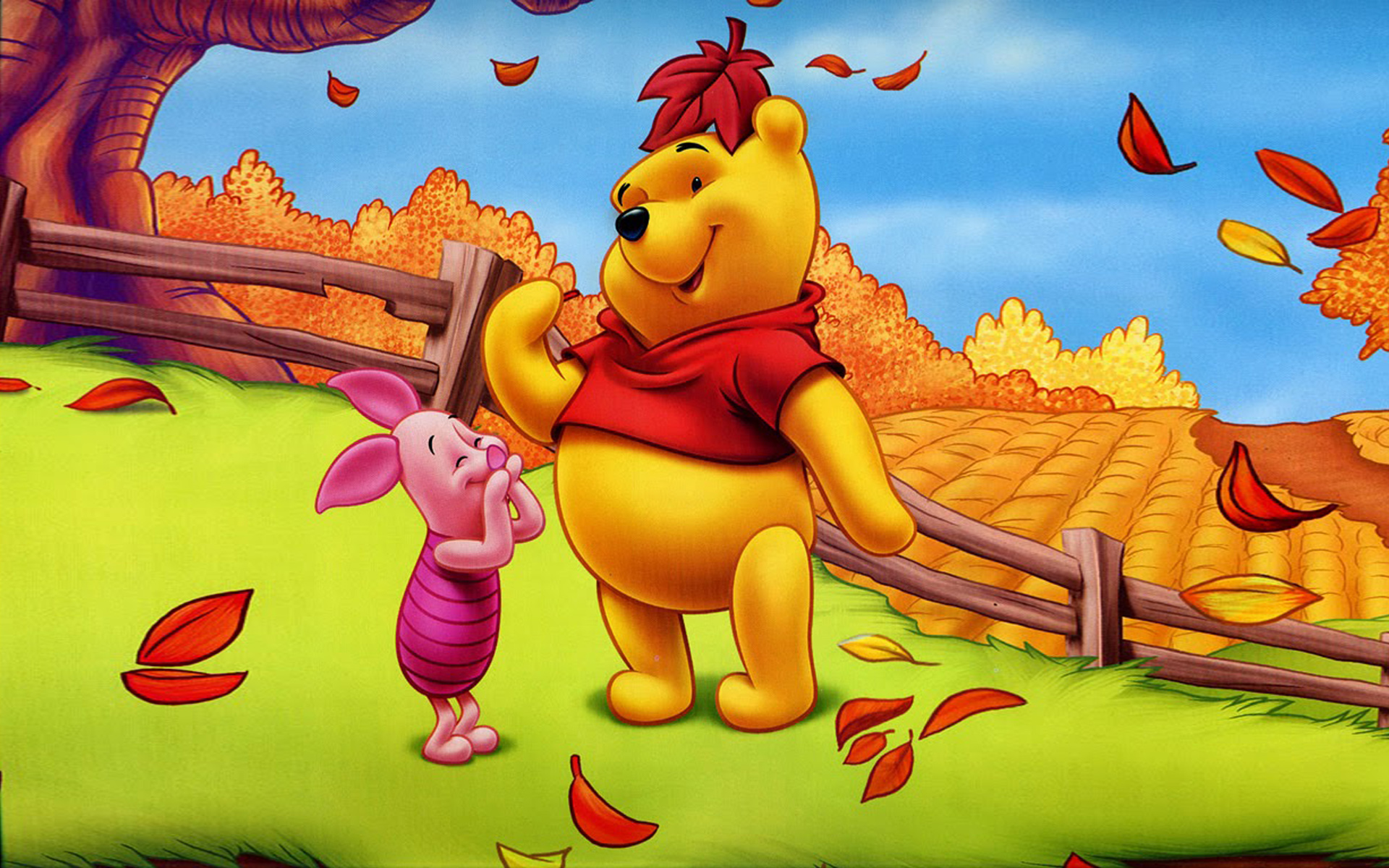 Winnie The Pooh Fall Wallpapers