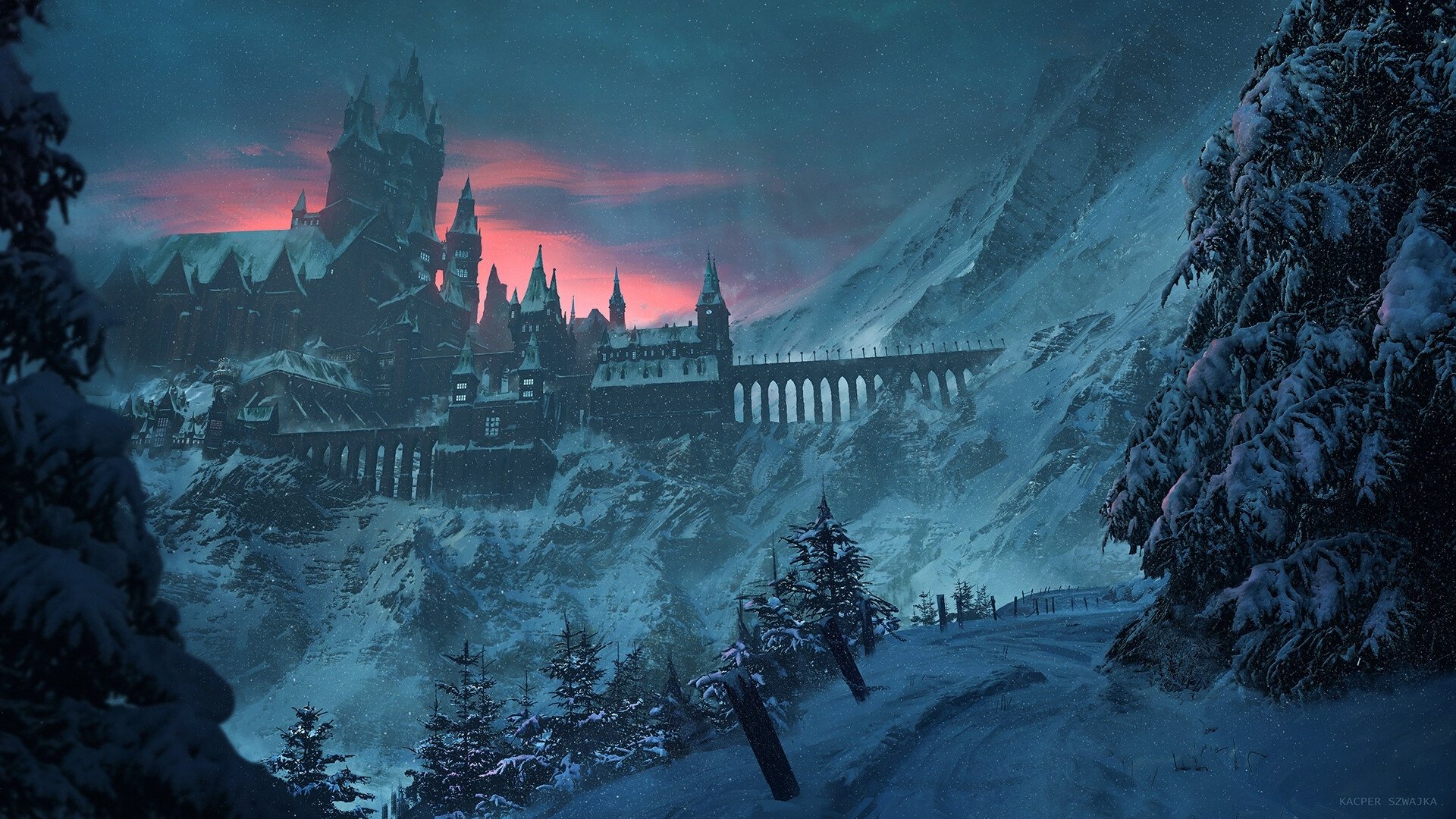 Winter Castle Wallpapers