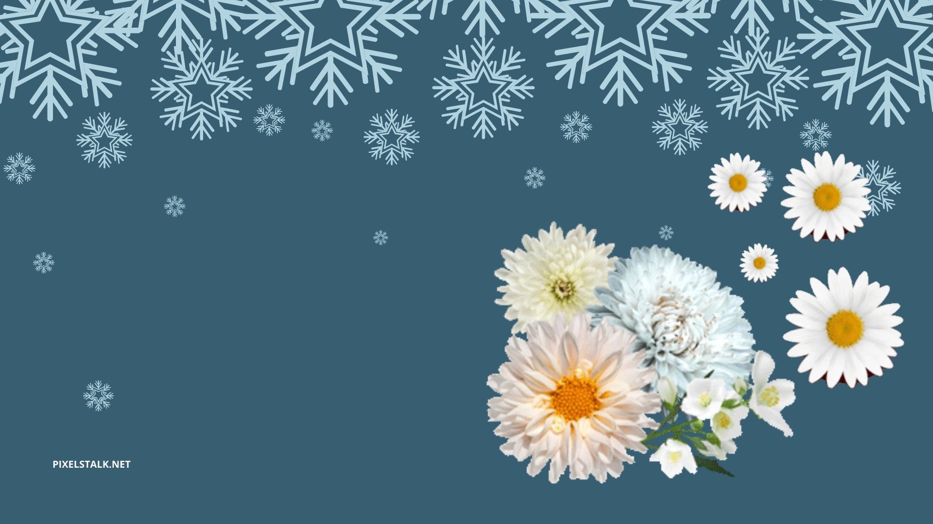 Winter Flowers Wallpapers