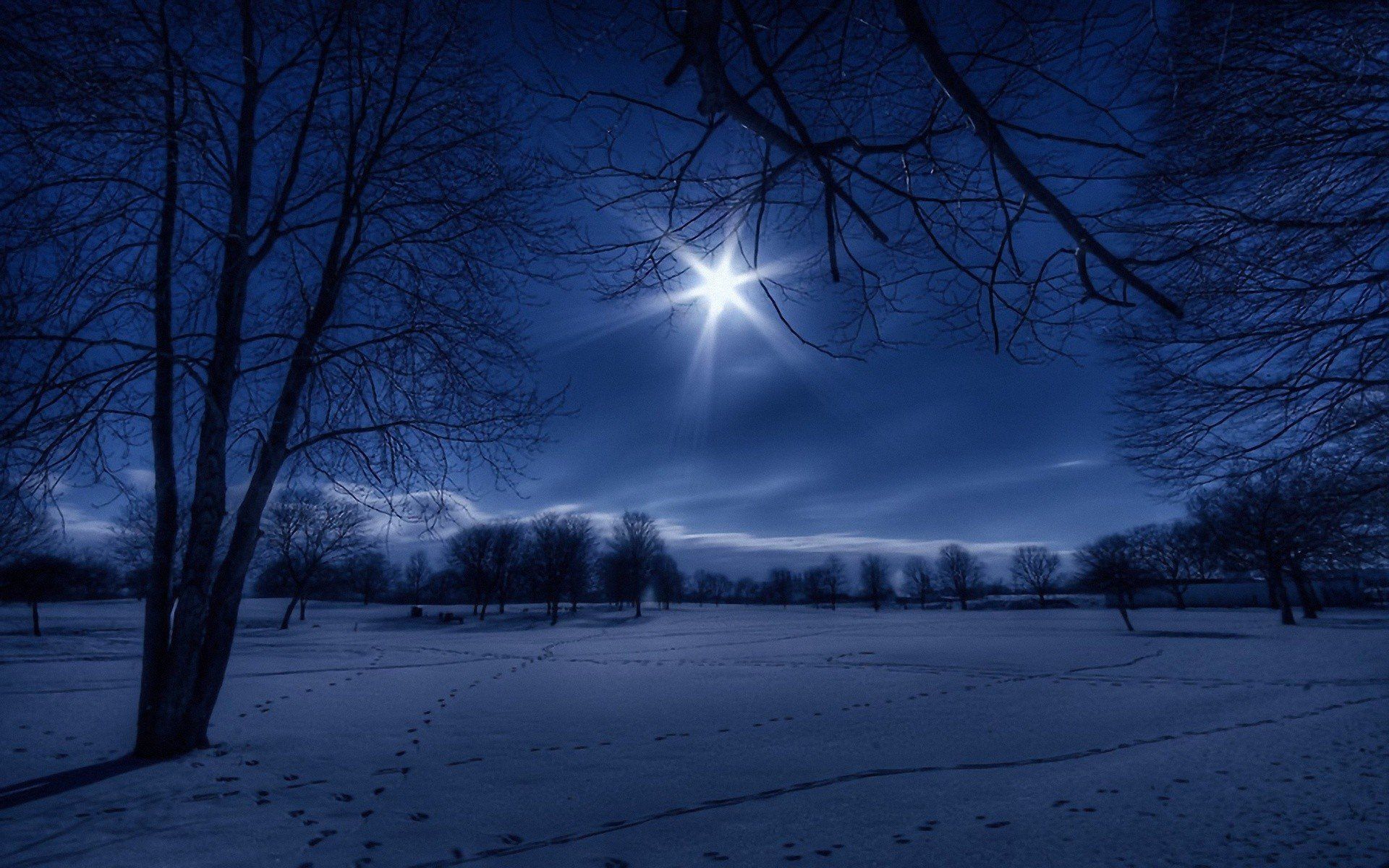 Winter Moon Wallpapers