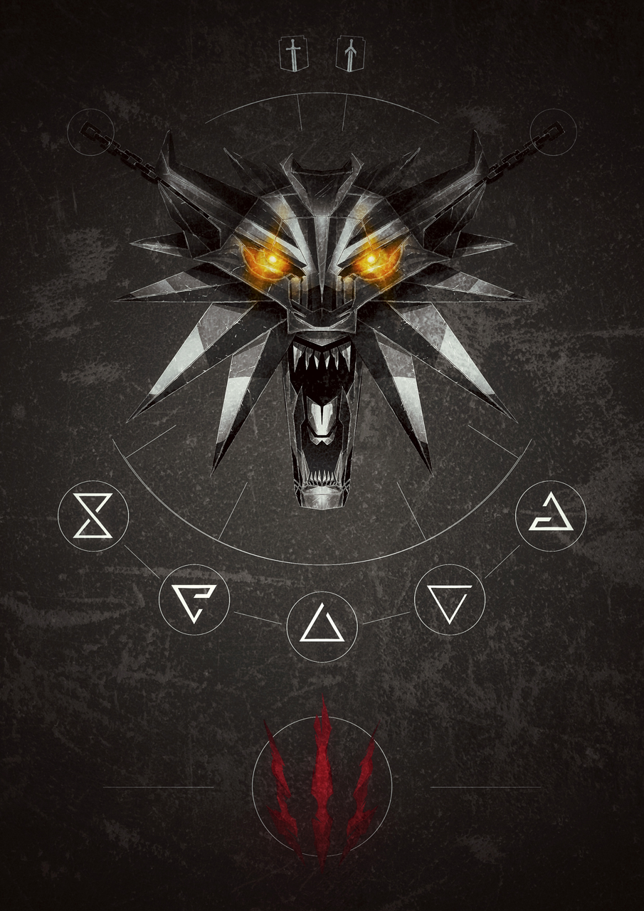 Witcher 3 Medallion Wallpapers