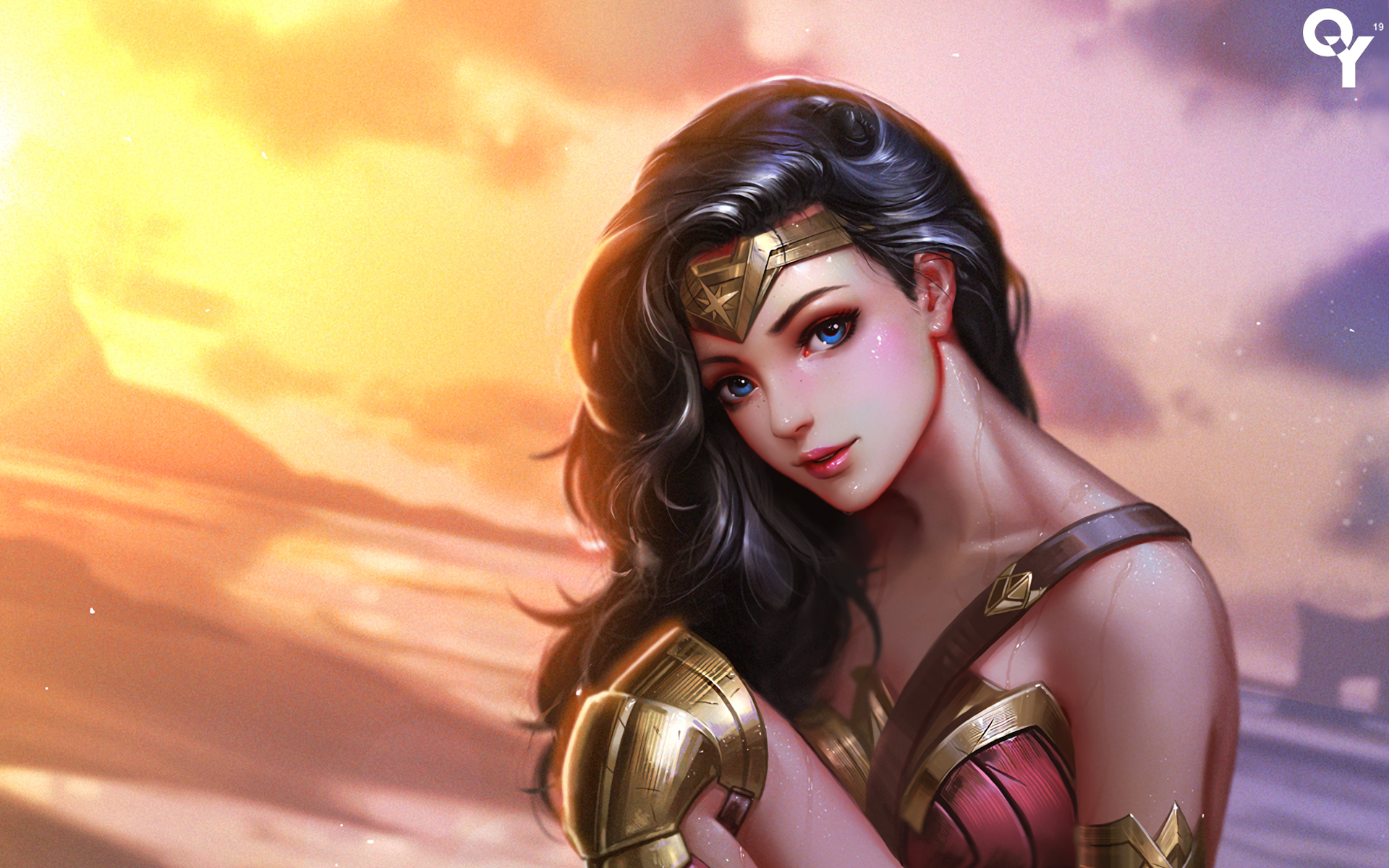 Wonder Woman Cartoon Wallpapers