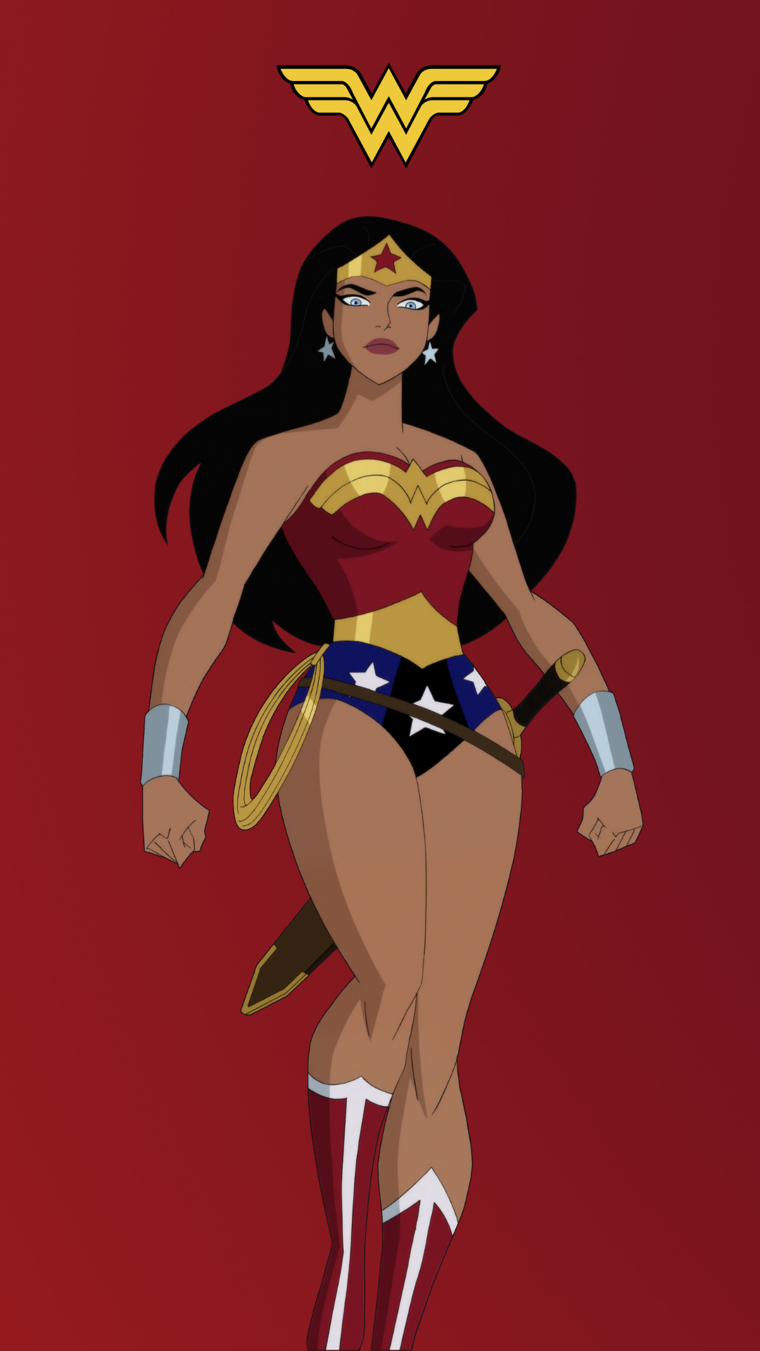 Wonder Woman Cartoon Wallpapers