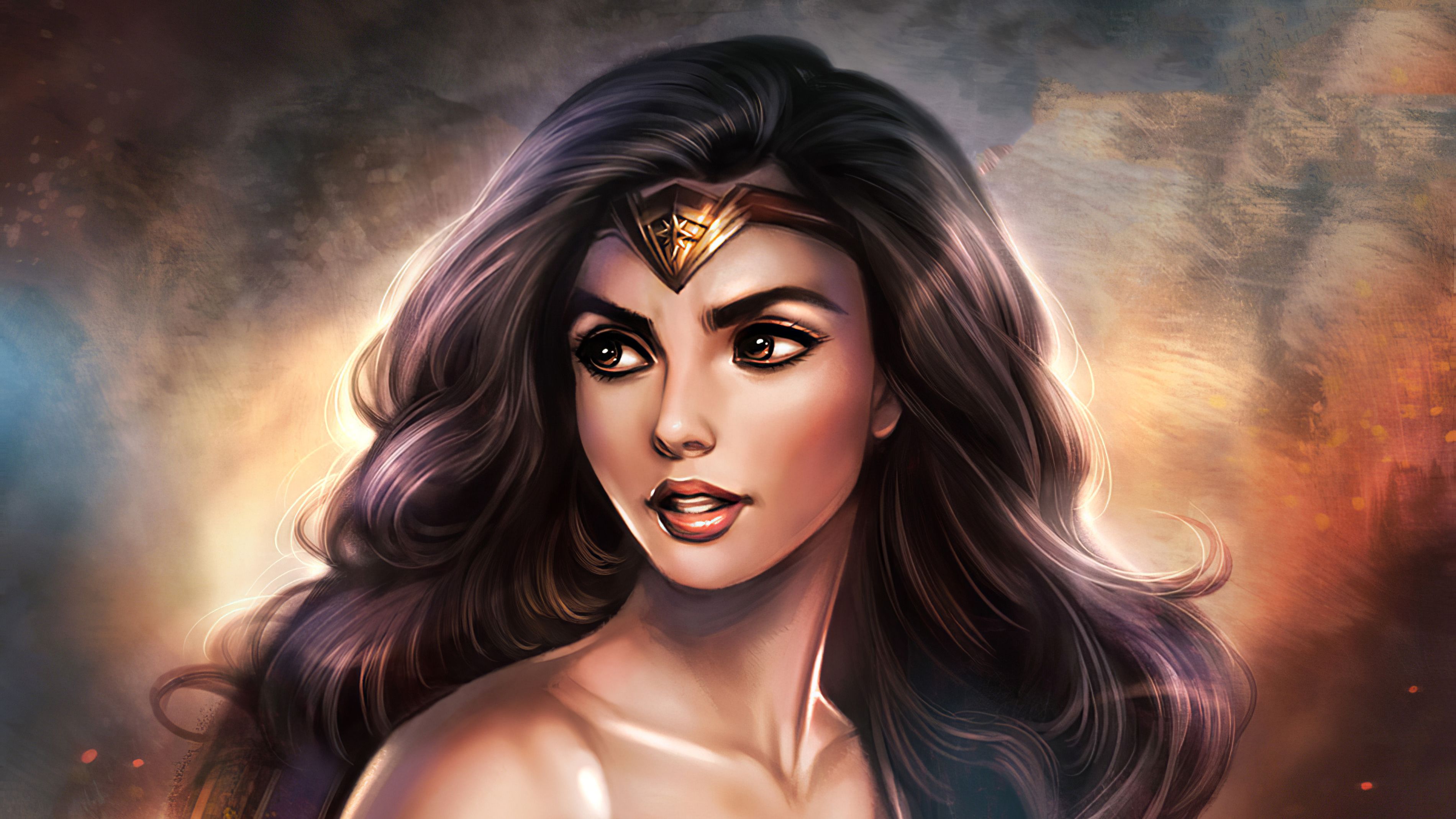 Wonder Woman Cartoon Wallpapers