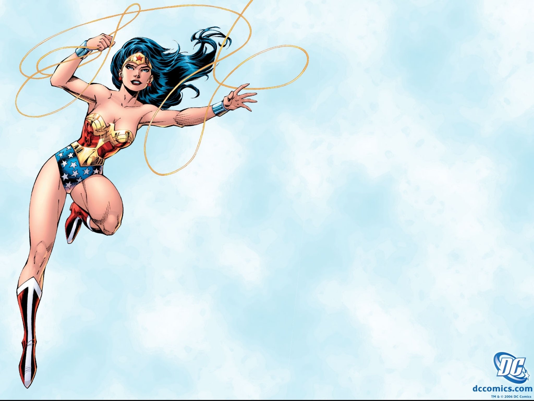 Wonder Woman Cartoon Wallpapers