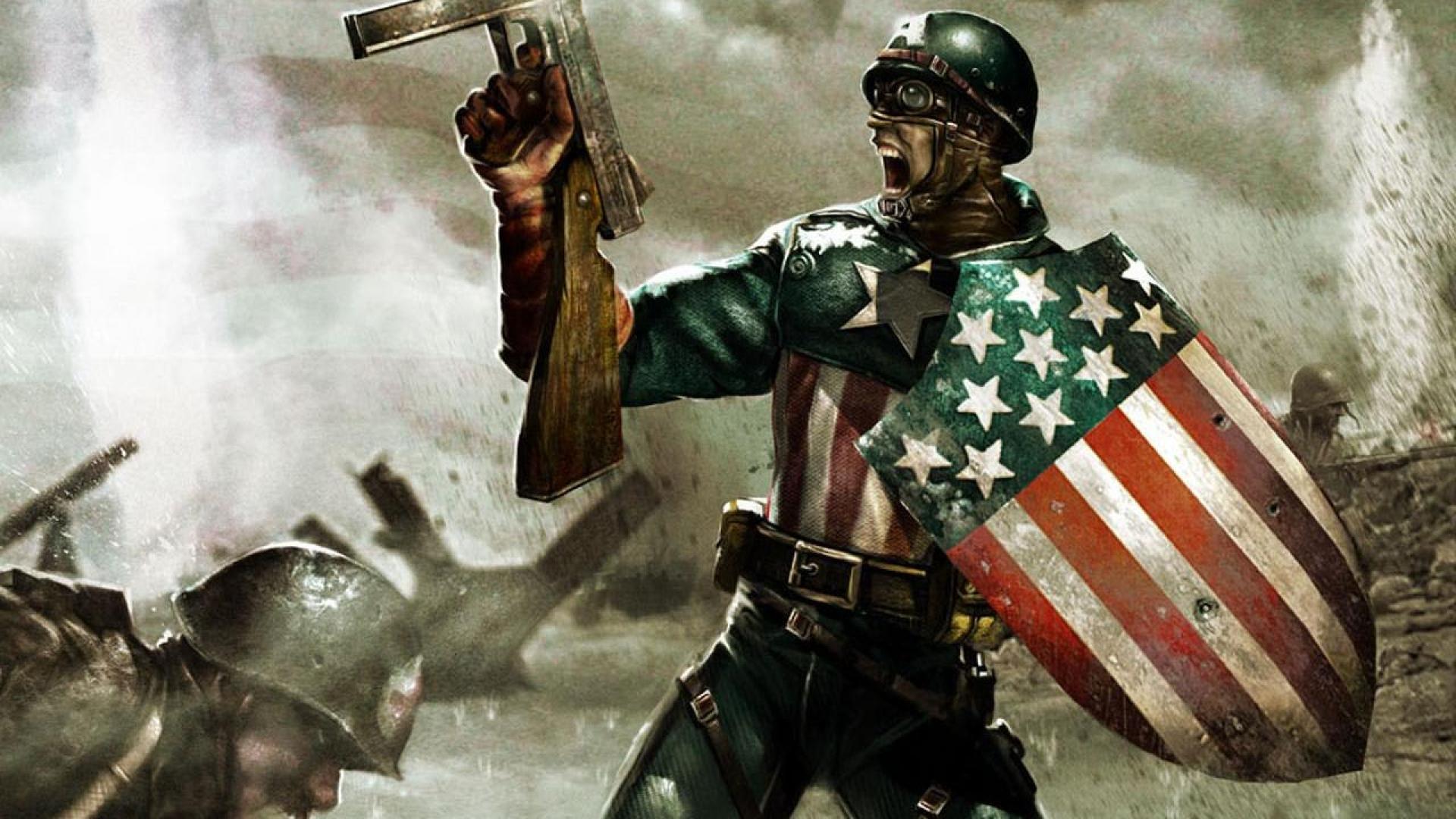 World War 2 Captain America Wallpapers