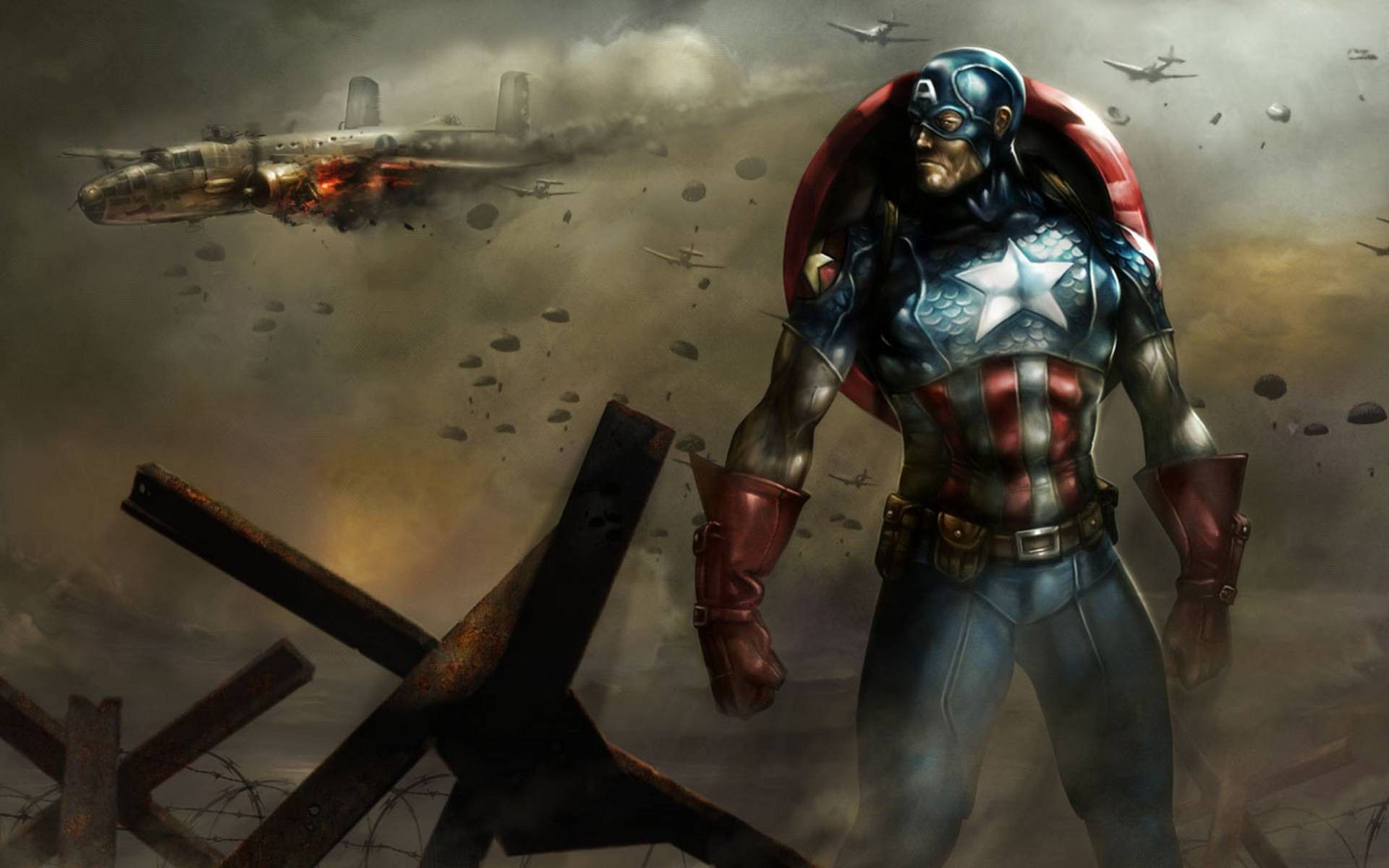 World War 2 Captain America Wallpapers