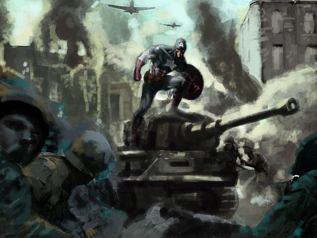 World War 2 Captain America Wallpapers