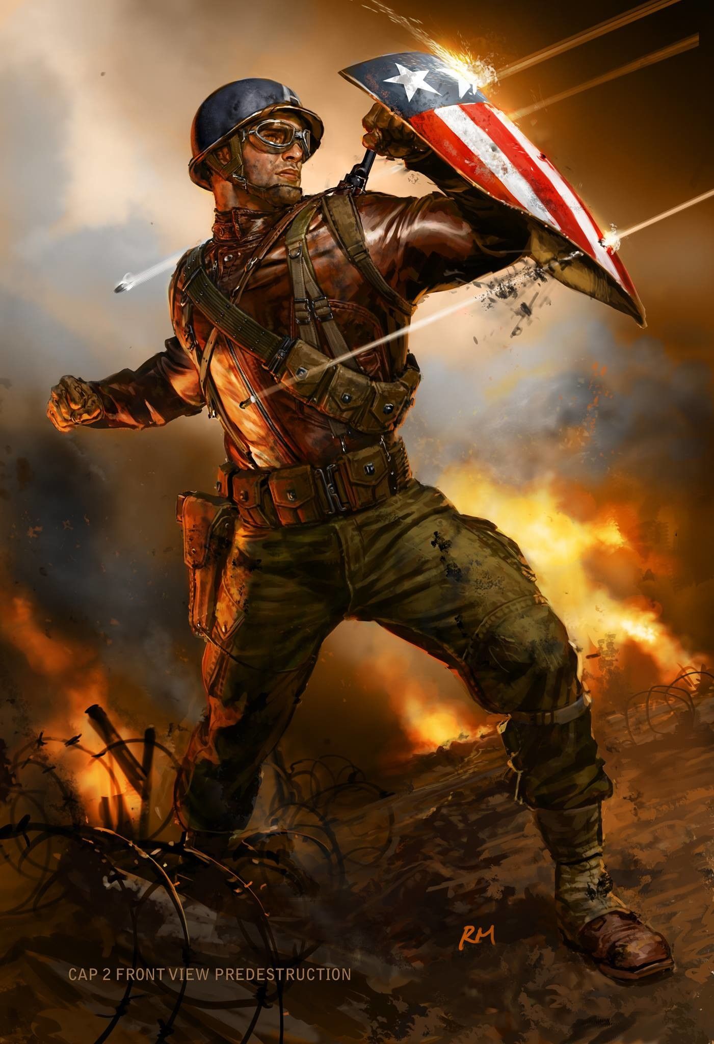 World War 2 Captain America Wallpapers