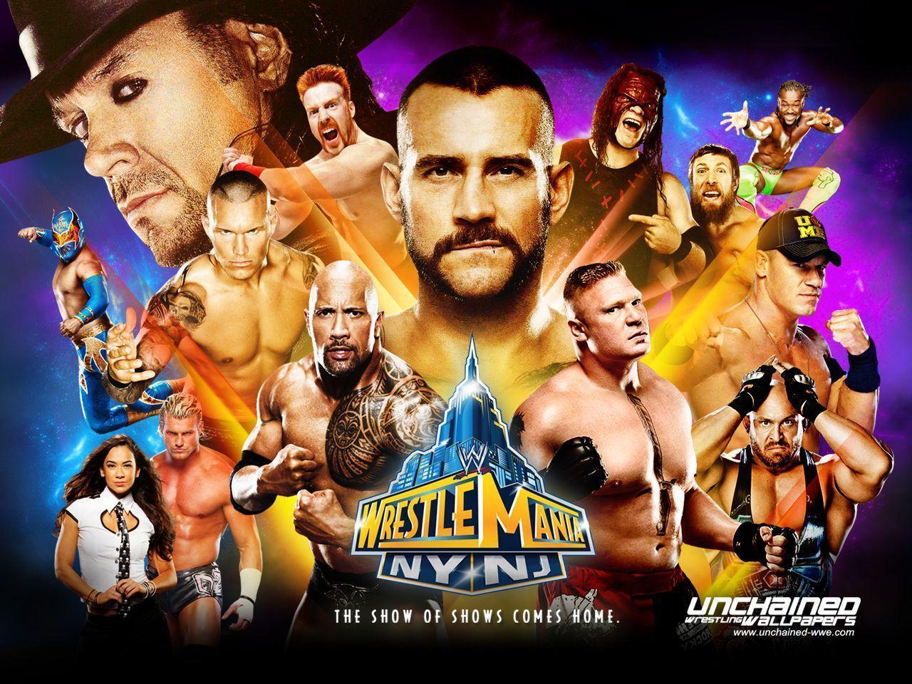 Wrestle Mania Wallpapers