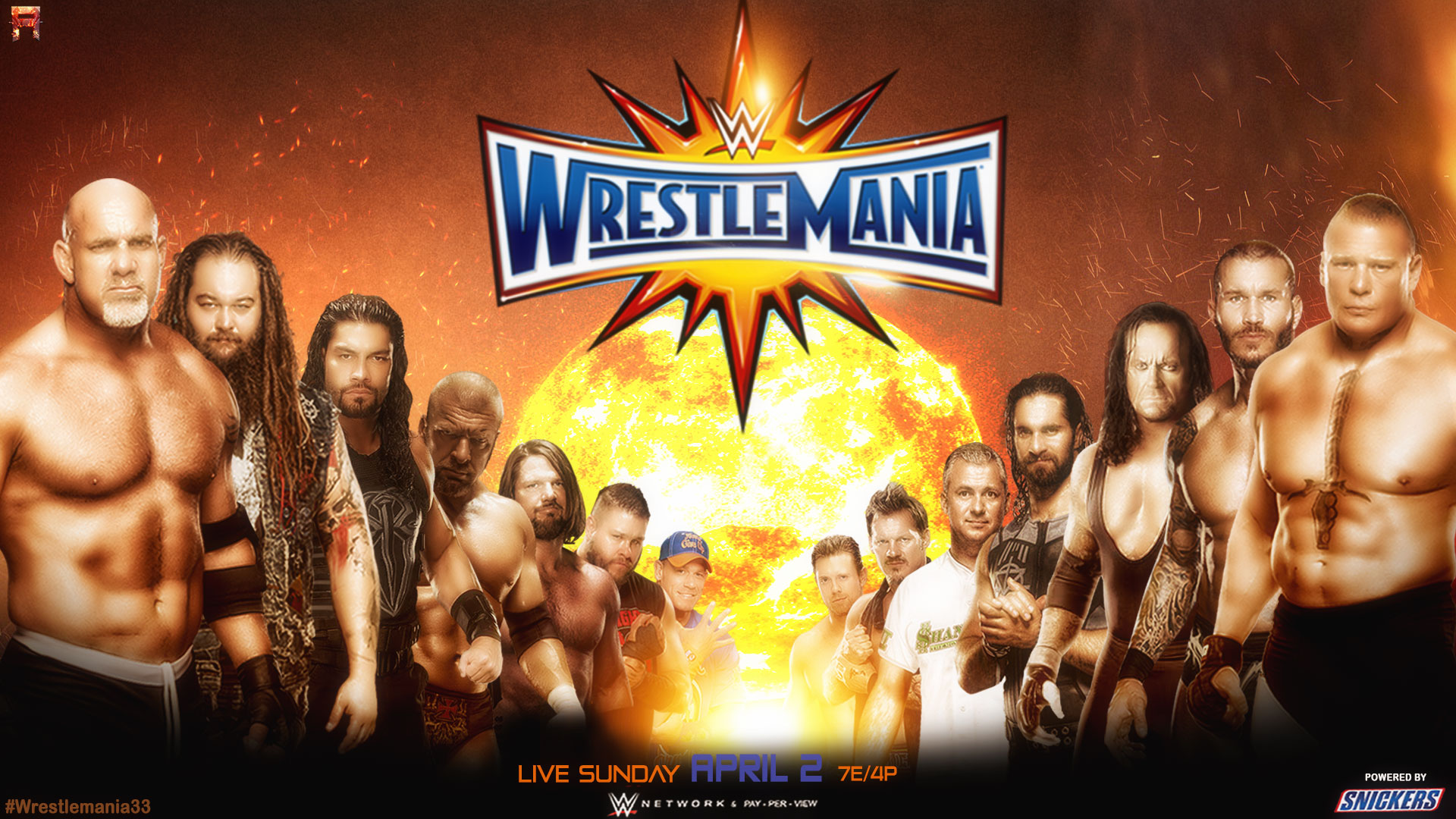 Wrestle Mania Wallpapers