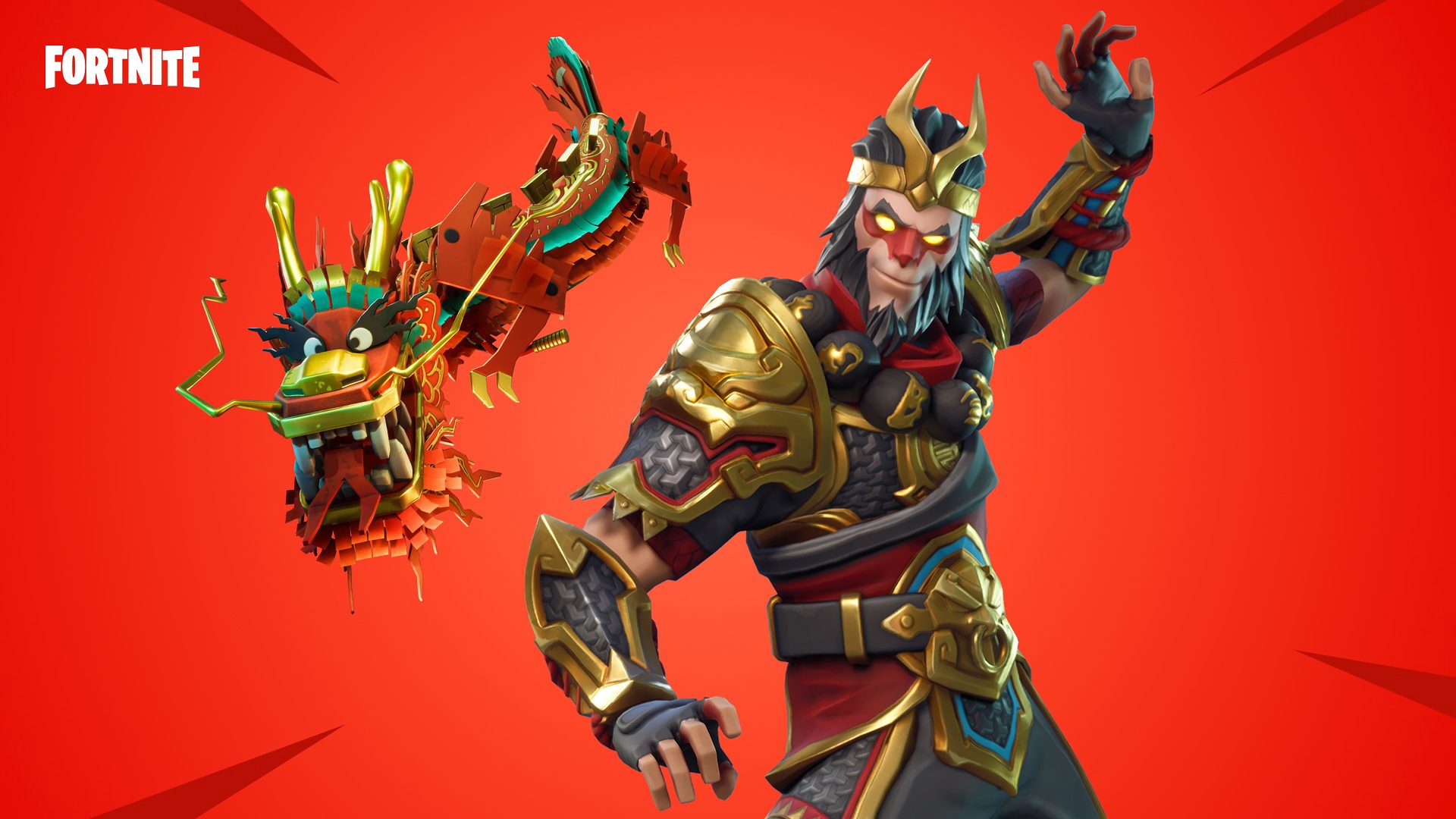 Wukong Fortnite Skin Wallpapers