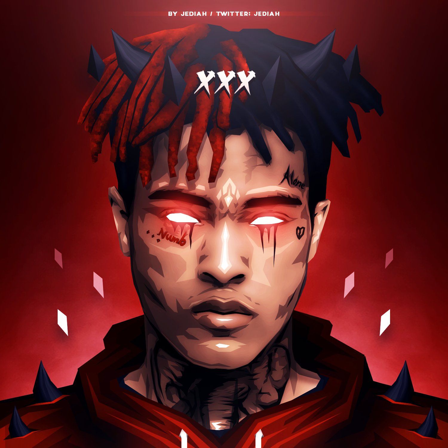 Xxtentacion Xxtenations Cartoon Wallpapers