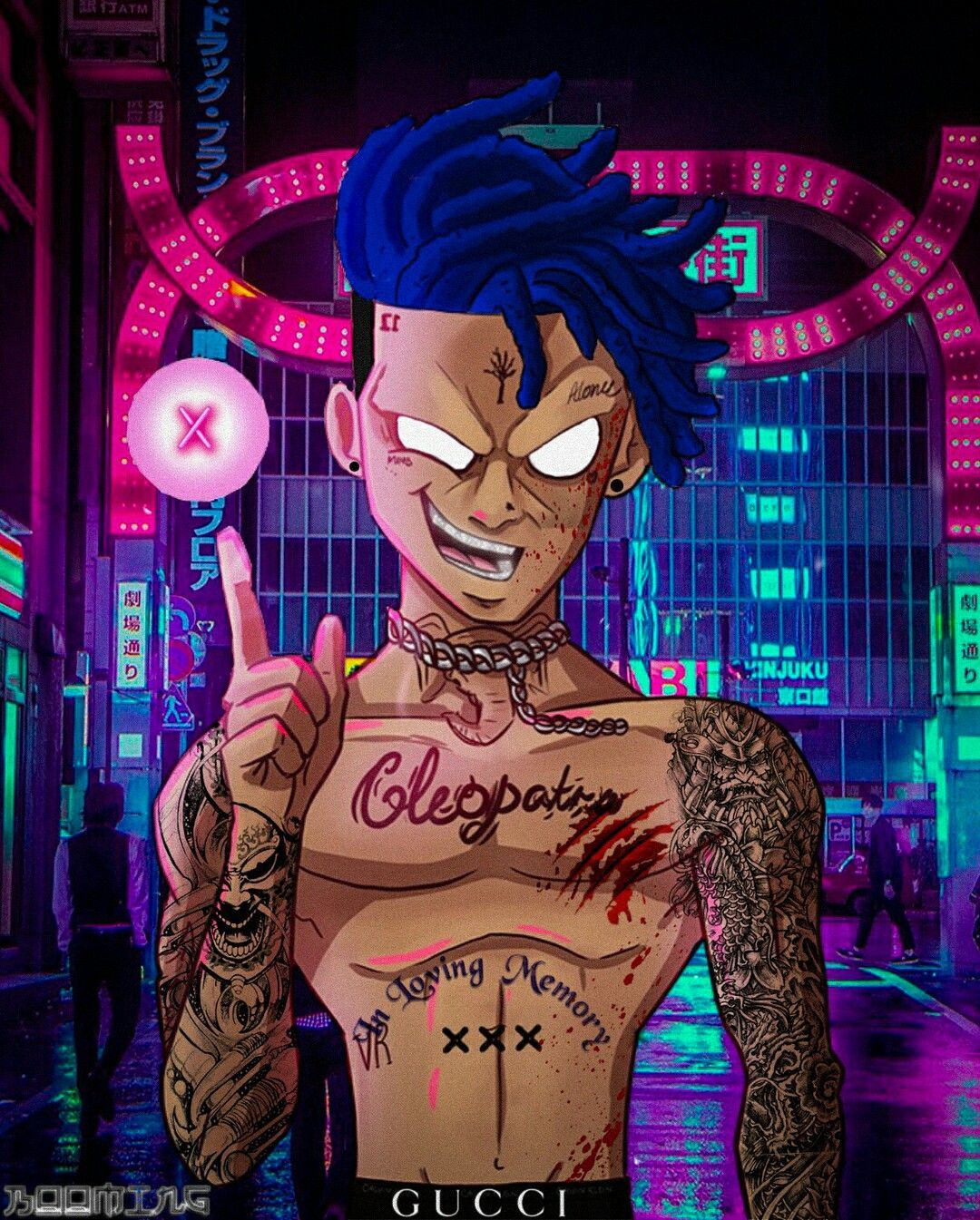 Xxtentacion Xxtenations Cartoon Wallpapers