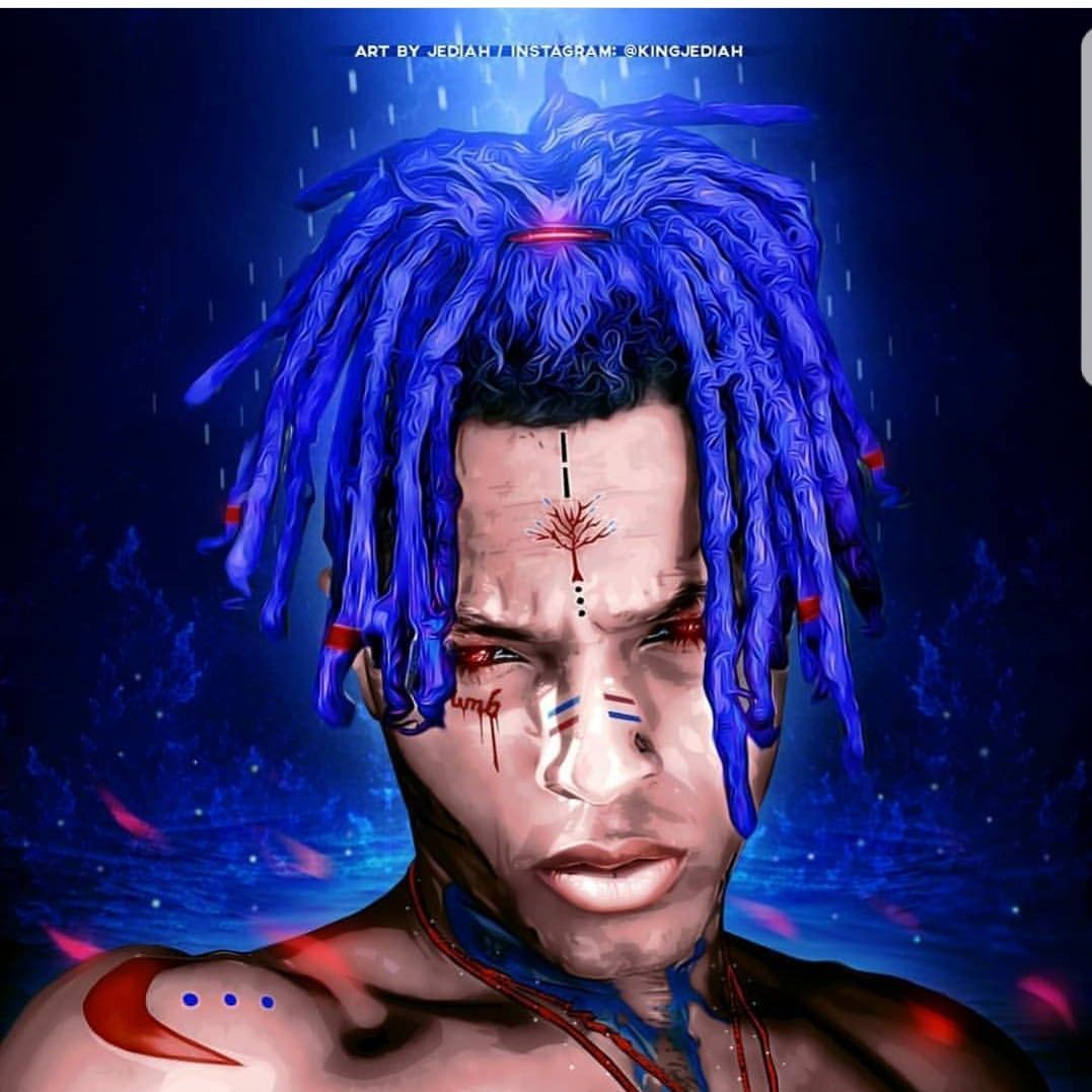 Xxxtentacion Blue Hair Wallpapers