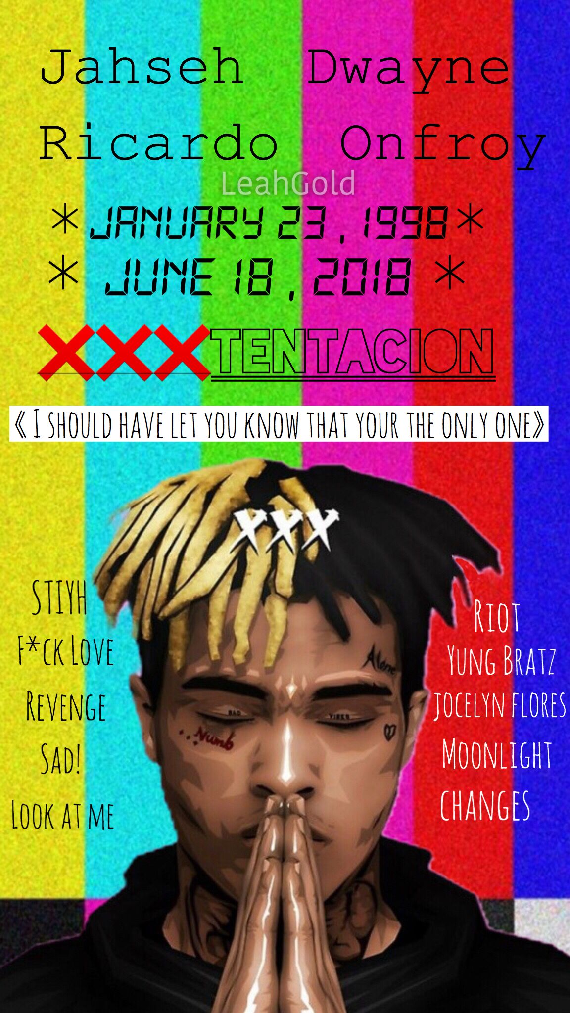 Xxxtentacion Rip Wallpapers