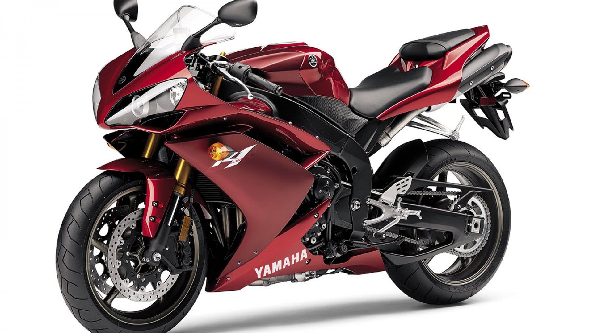 Yamaha Red Motorcycle Wallpapers