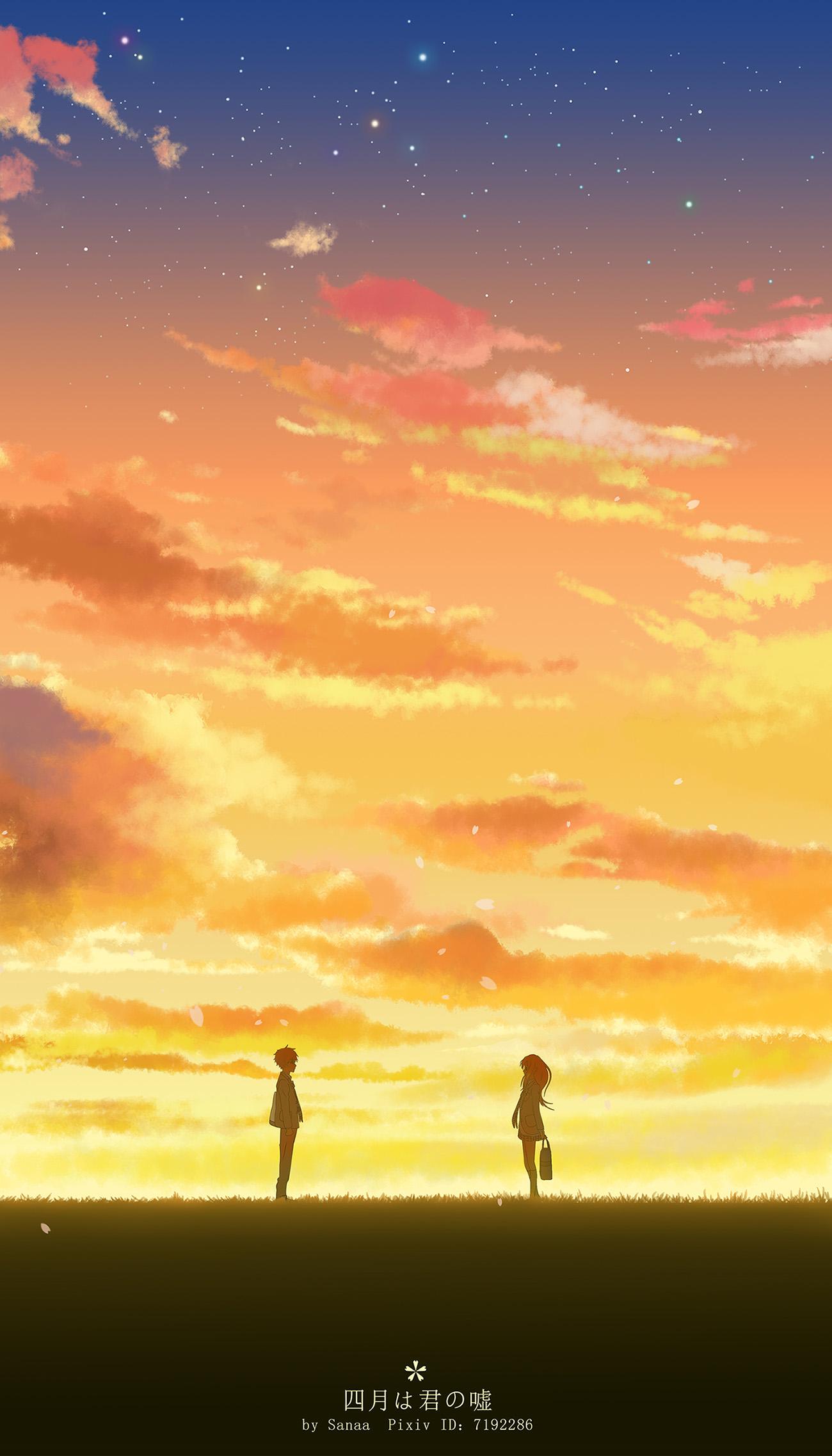 Your Lie In April Iphone Wallpapers