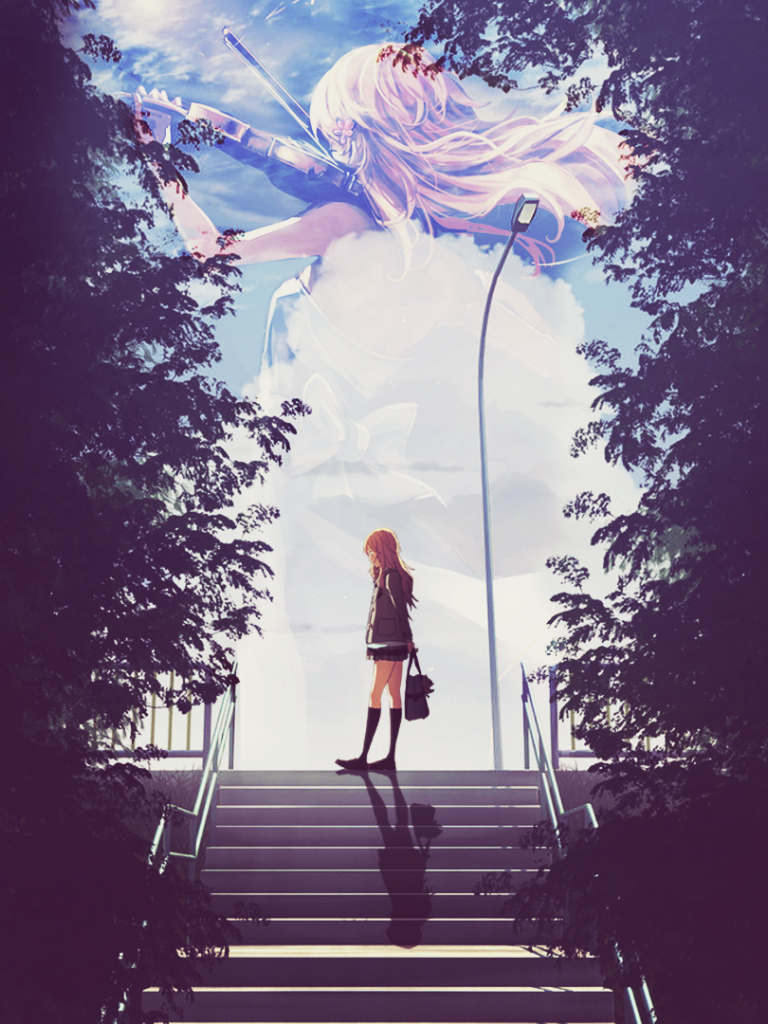 Your Lie In April Iphone Wallpapers