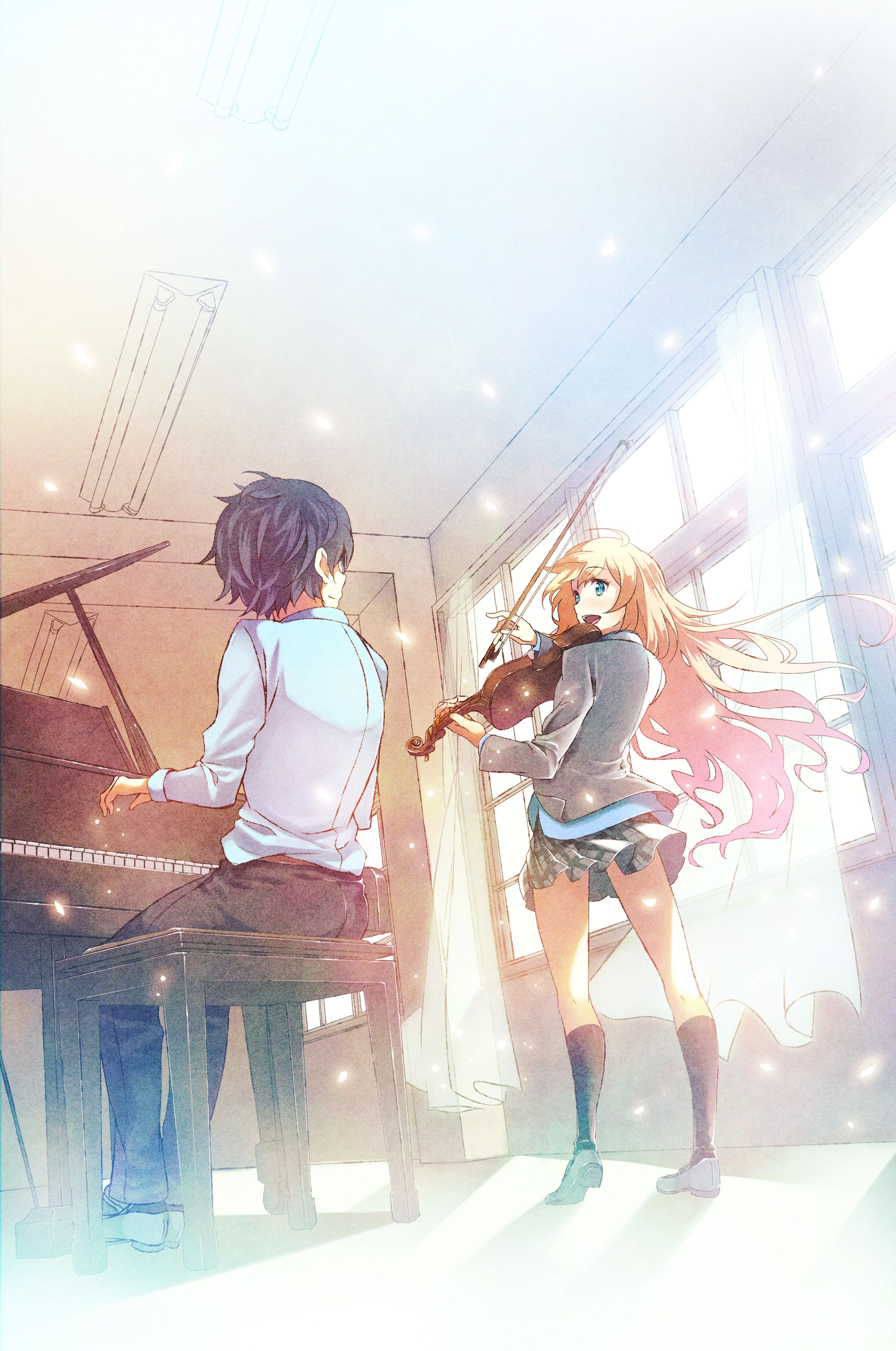 Your Lie In April Iphone Wallpapers