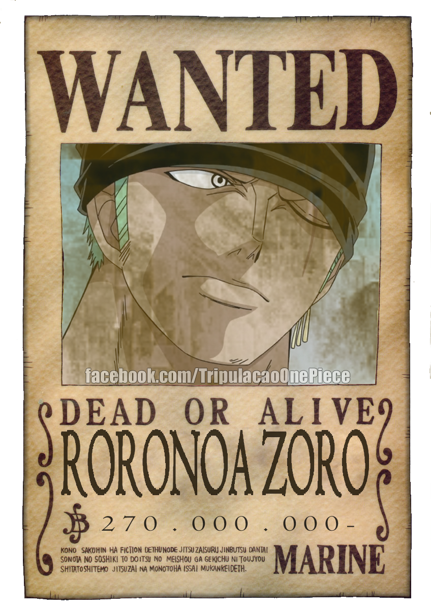 Zoro Bounty Wallpapers