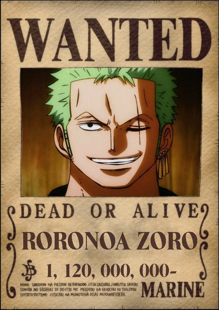 Zoro Bounty Wallpapers