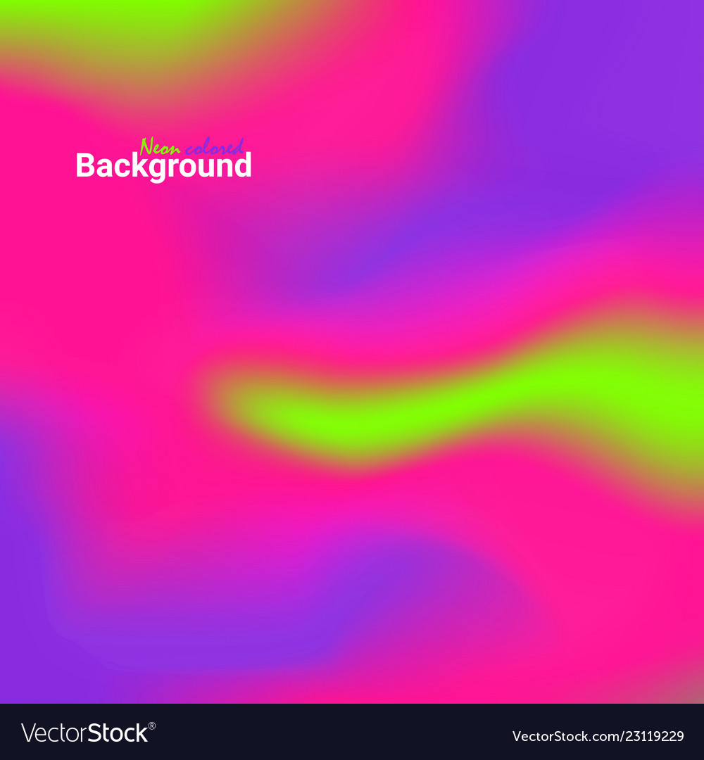 Neon Color Background