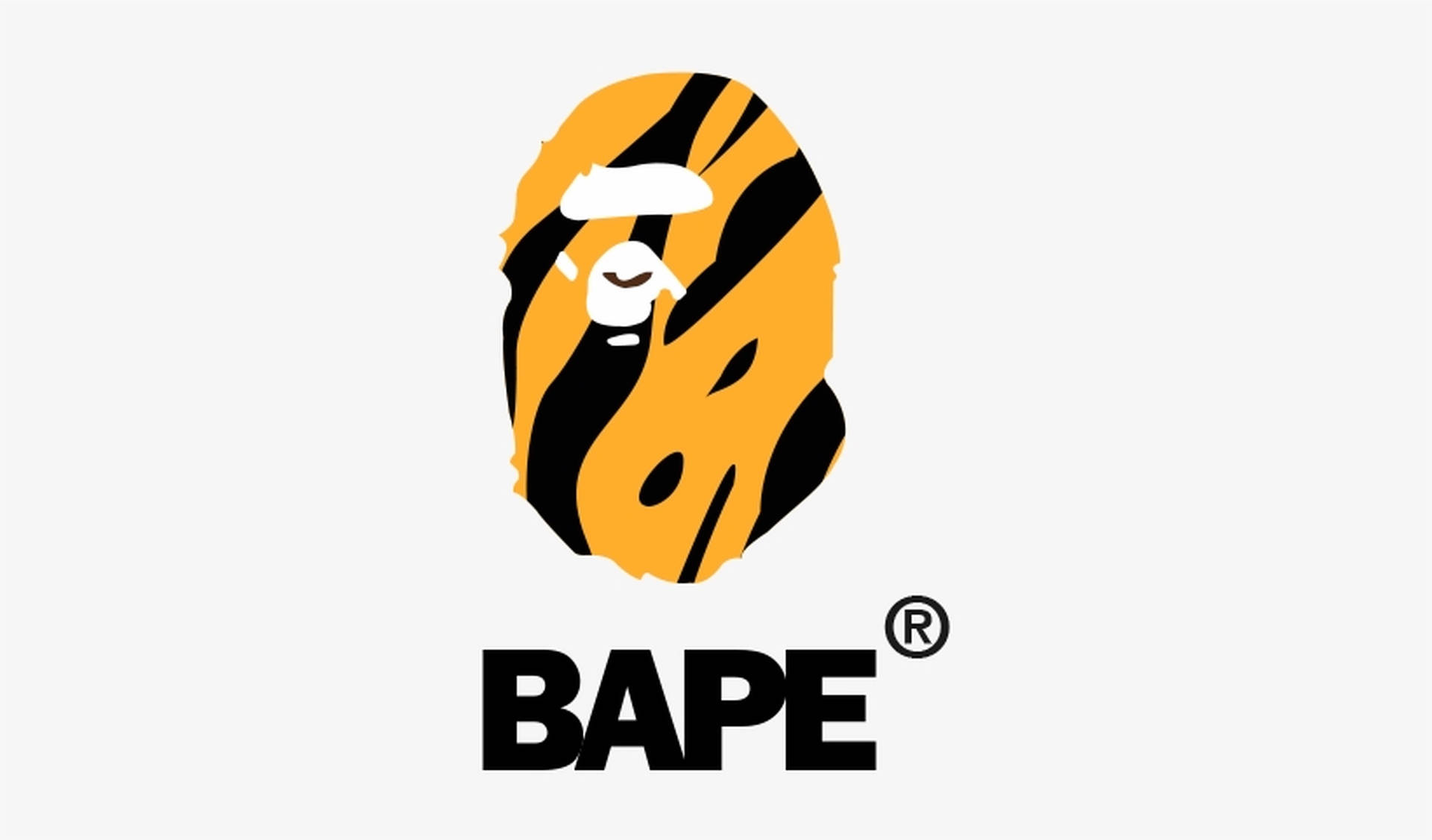 Yellow Bape Background