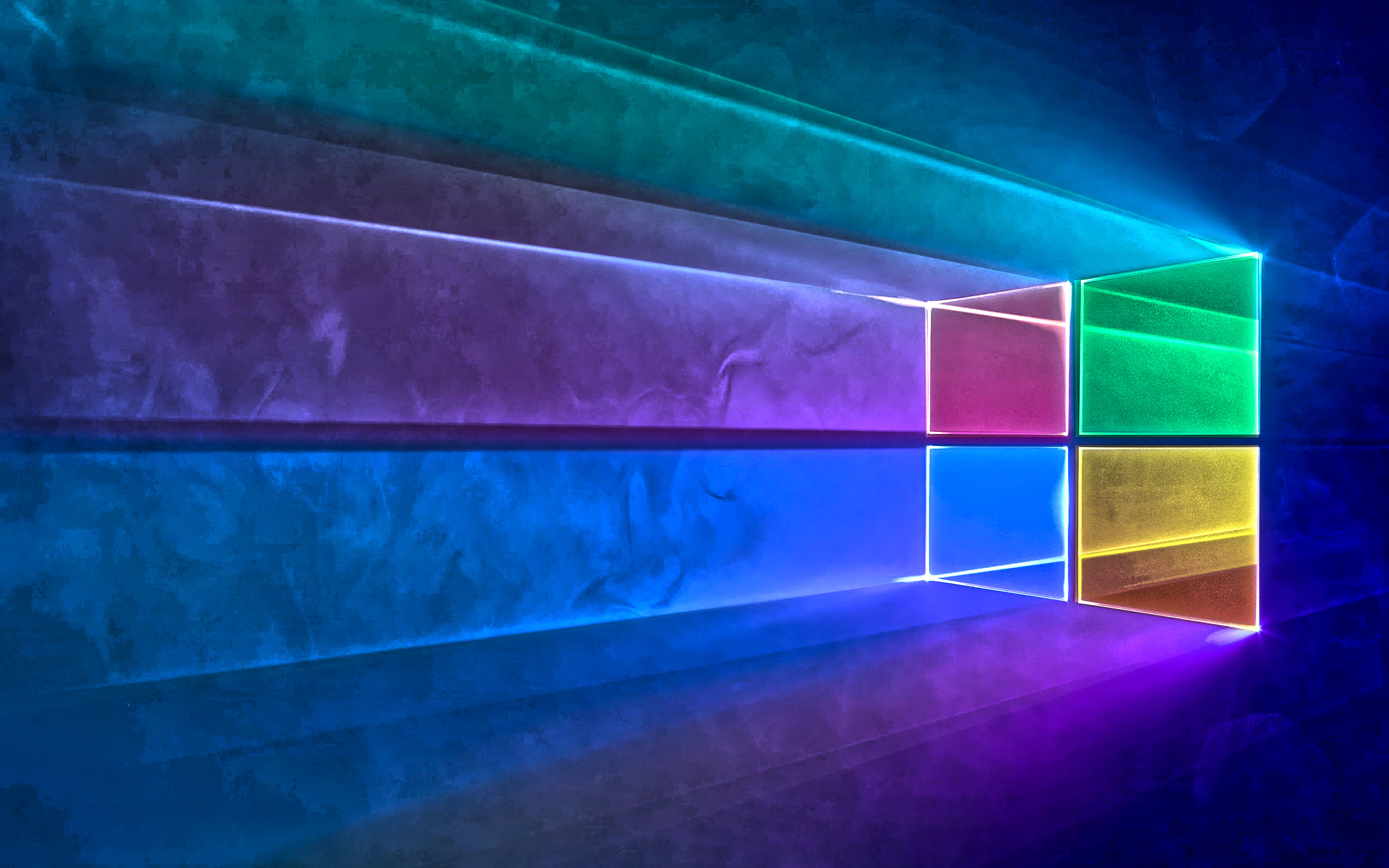 Windows 10 Colorful Background Logo