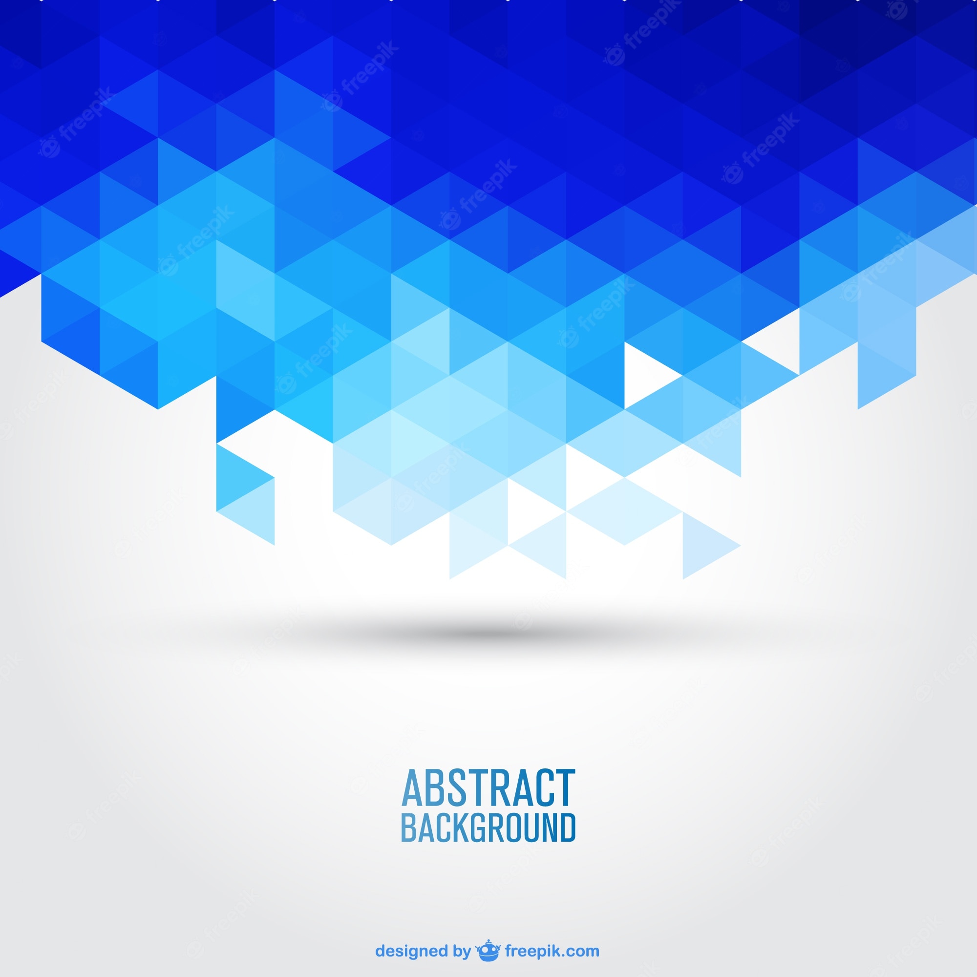 Blue Background Geometric Abstract