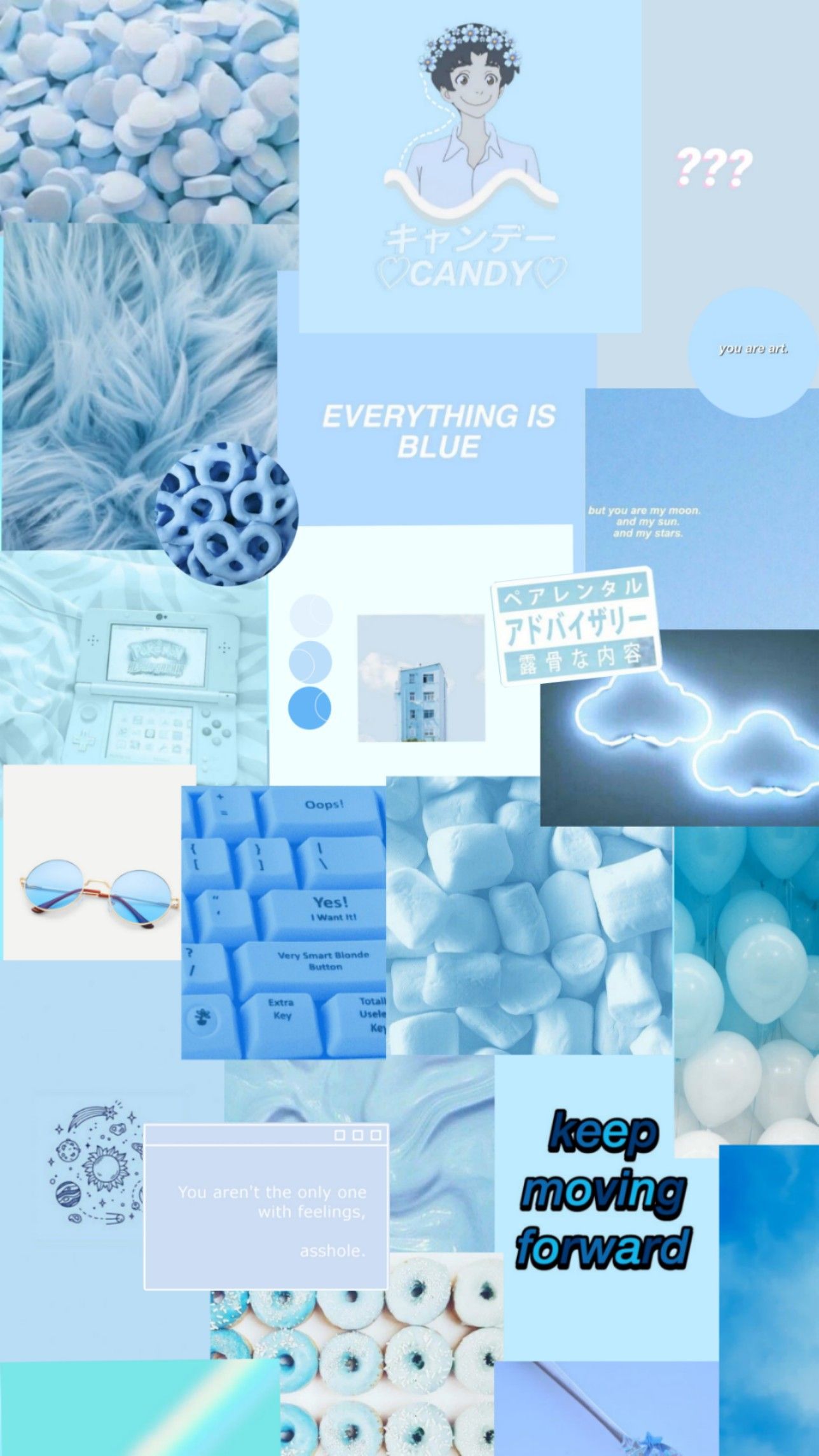 Aesthetic Blue Backgrounds