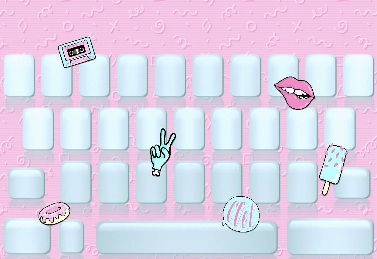 Aesthetic Keyboard Background