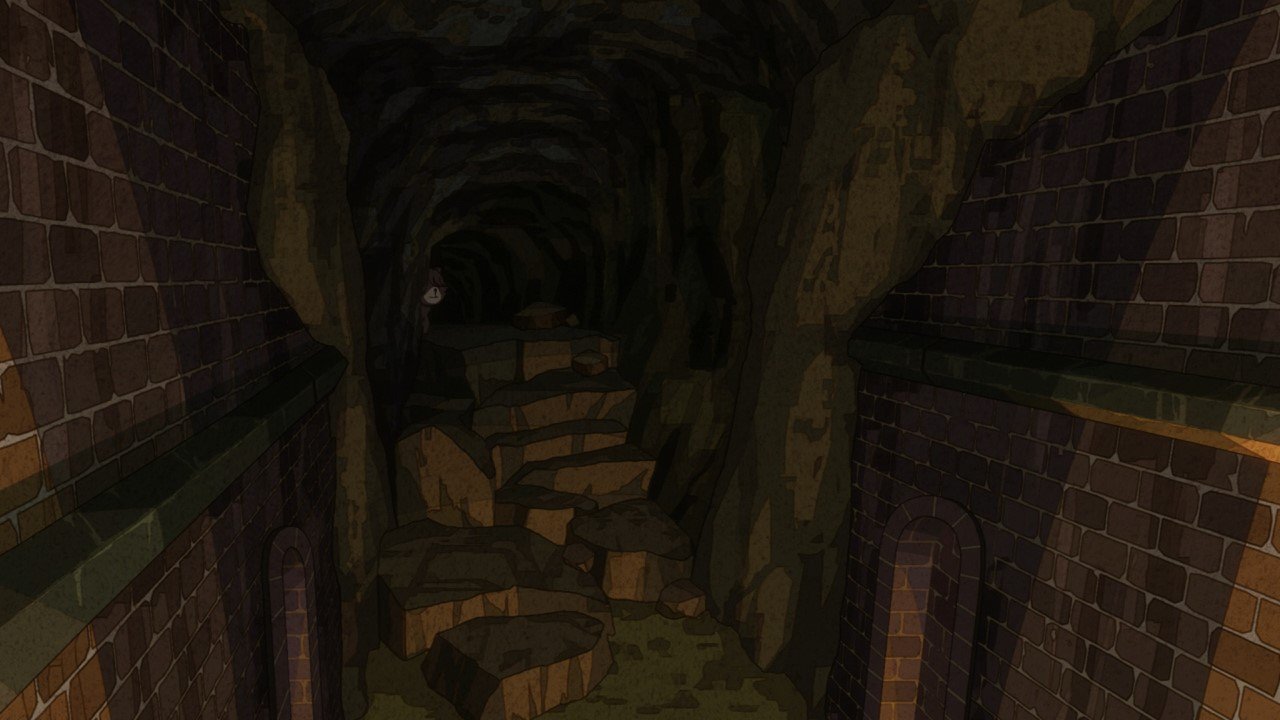 Anime Dungeon Background