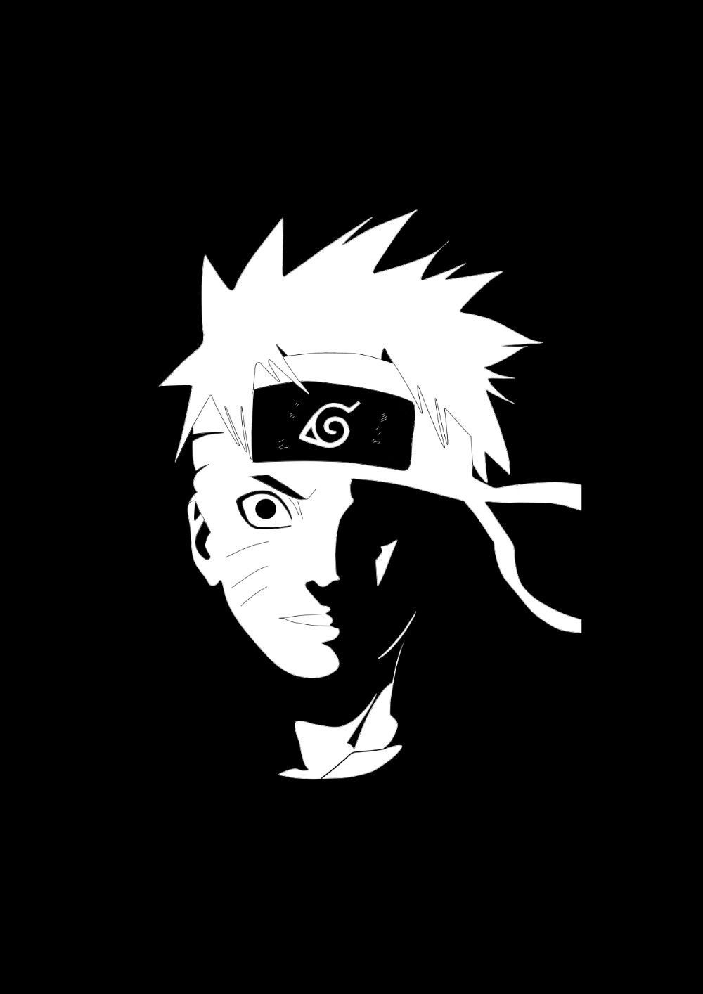 Naruto Background Hitam