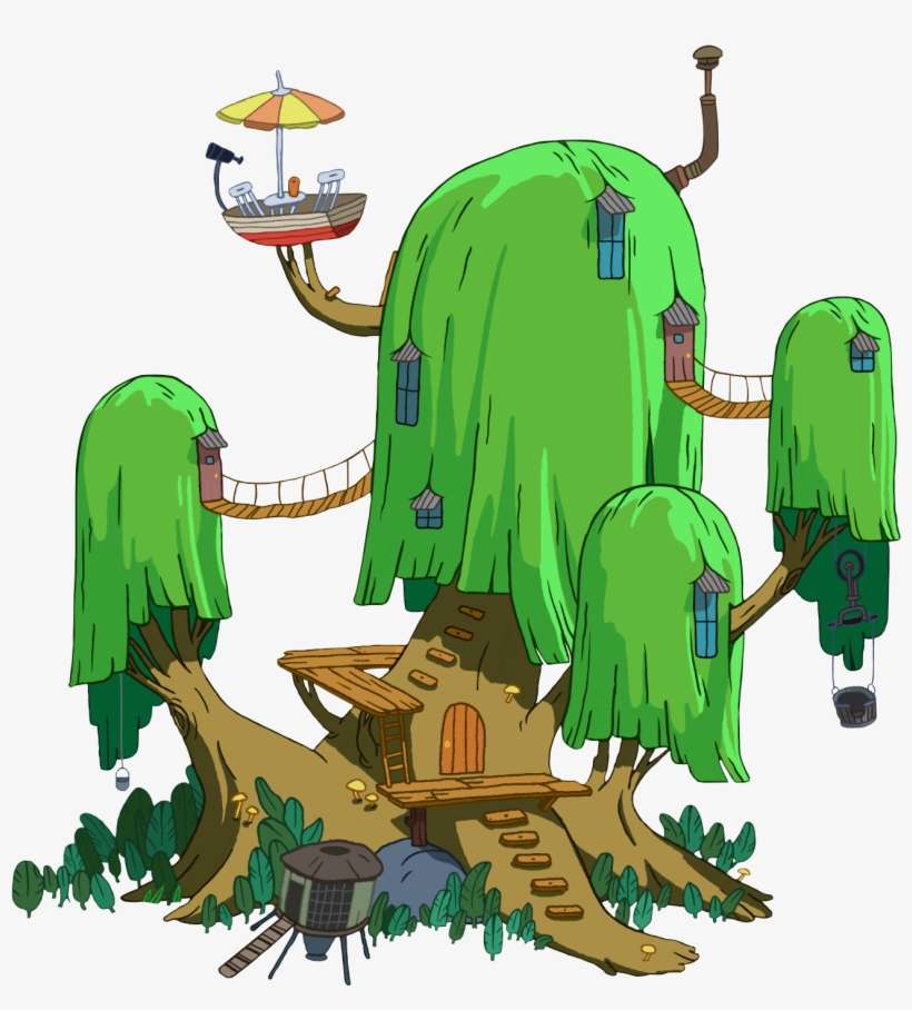 Adventure Time Treehouse Background
