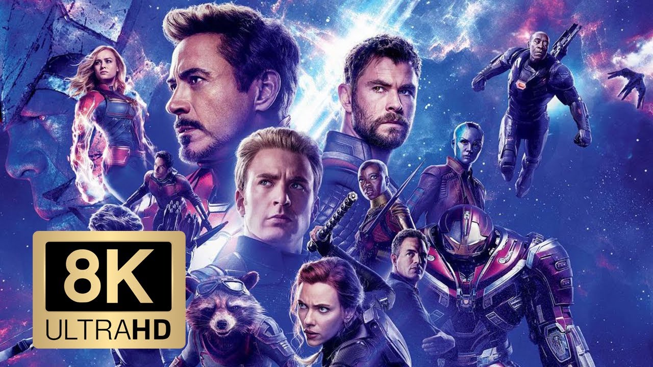 8K Avengers Endgame Background