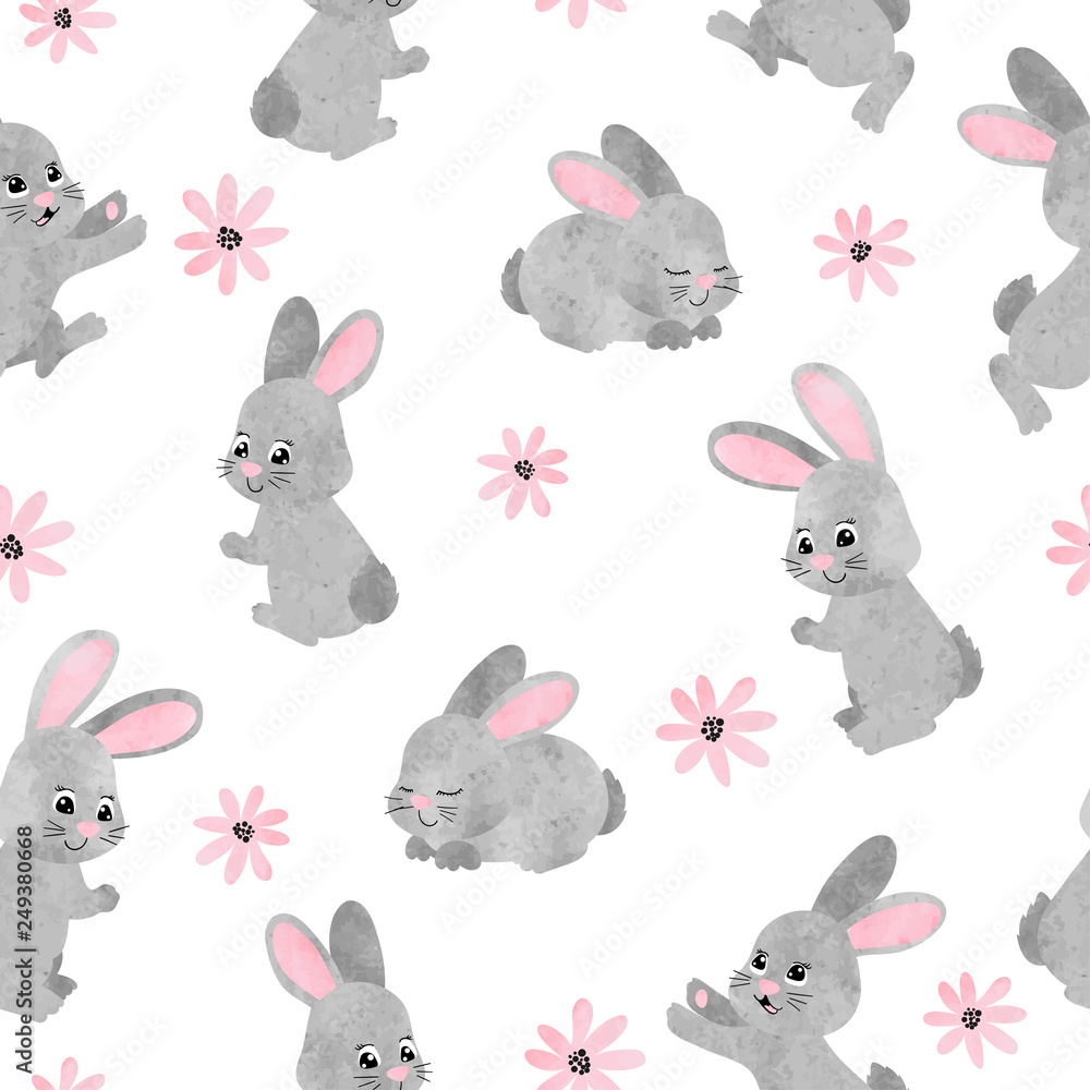 Cute Bunny Background