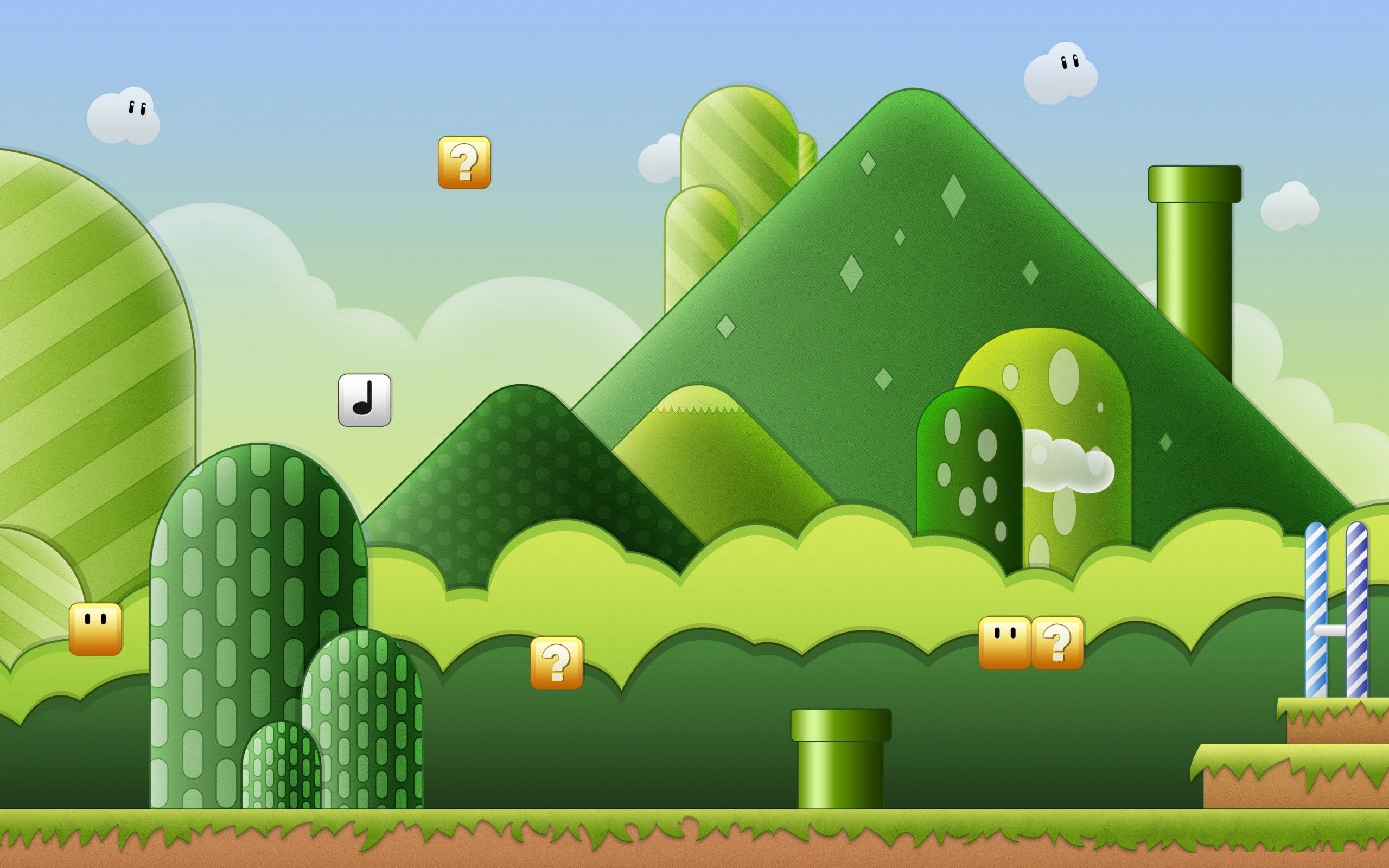 Cool Mario Backgrounds