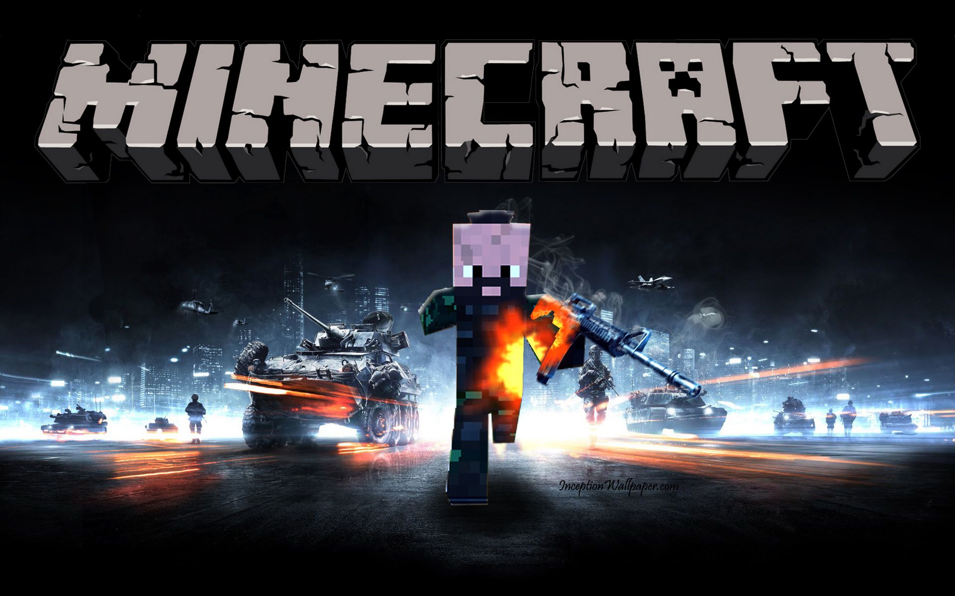 Cool Minecraft Background