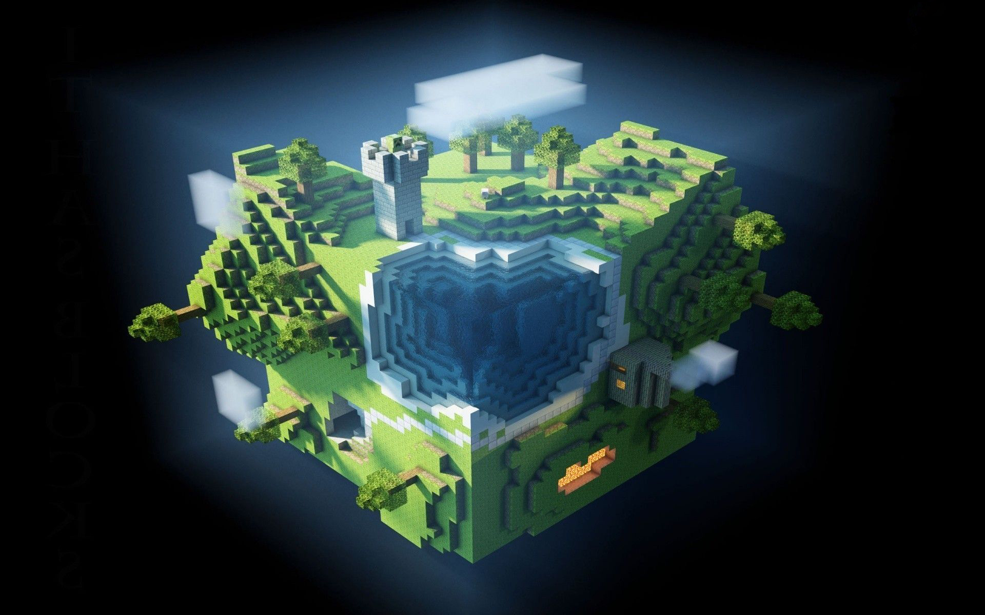 Cool Minecraft Background