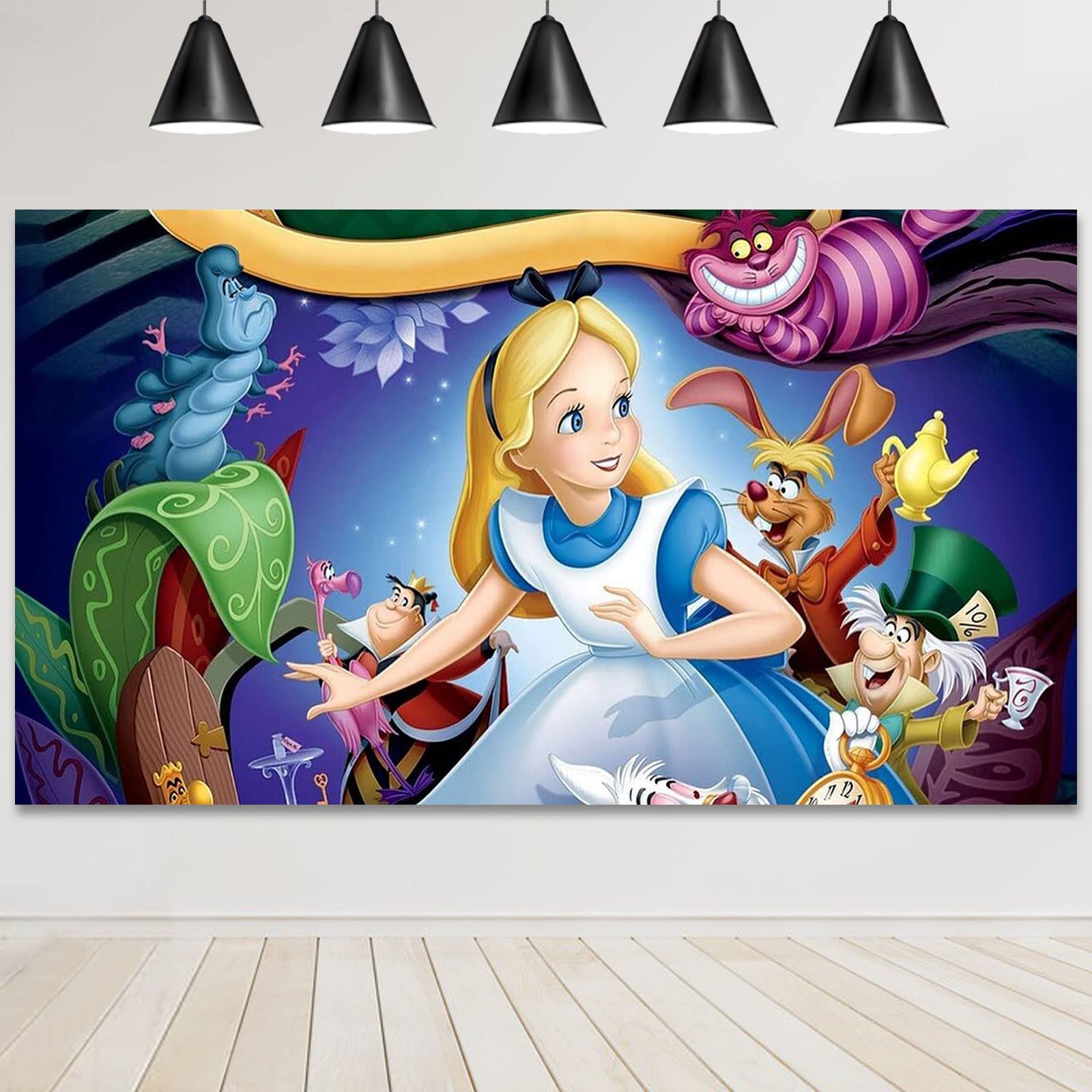 Alice In Wonderland Zoom Background