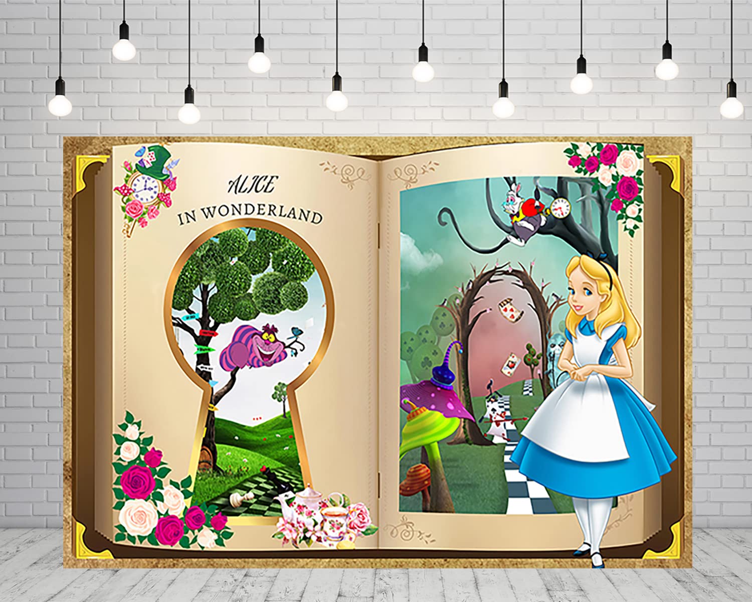 Alice In Wonderland Zoom Background