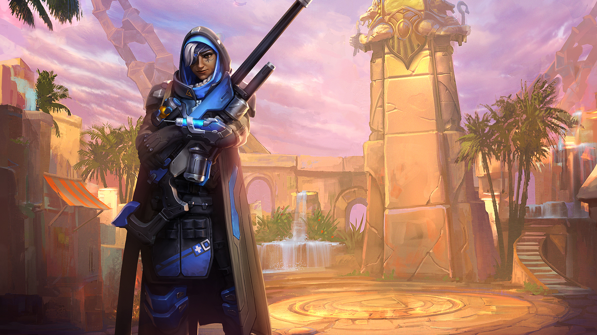 Ana Overwatch Background