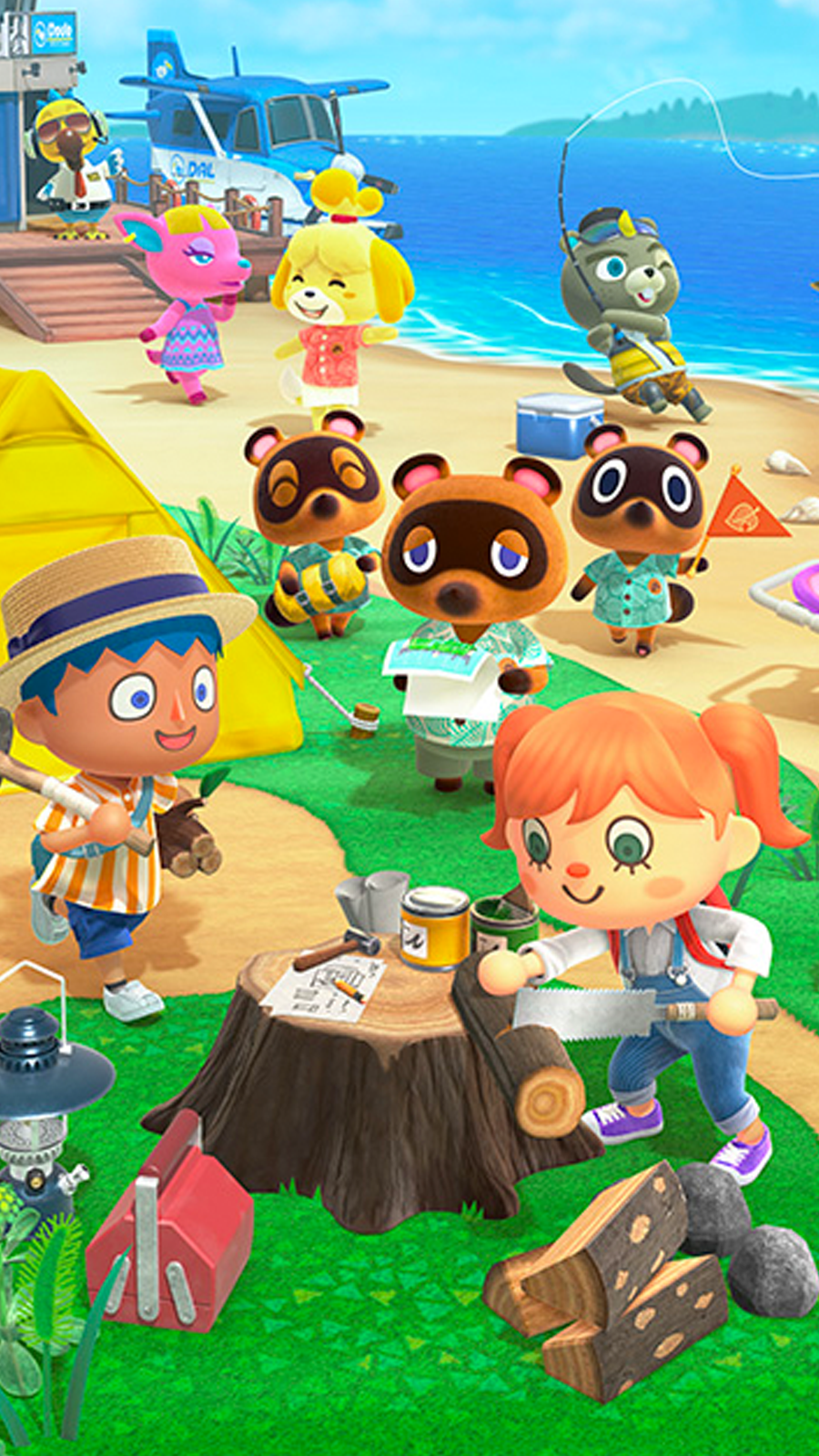 Animal Crossing New Horizons Background