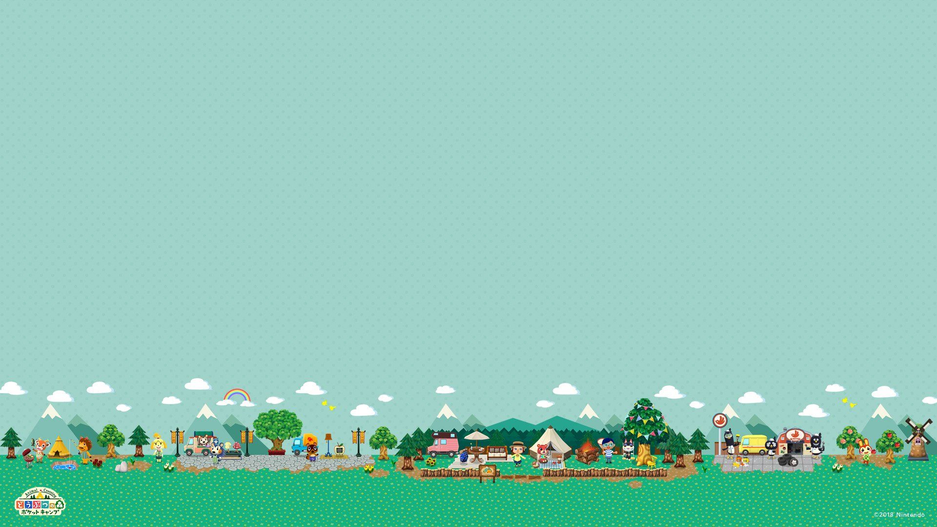 Animal Crossing New Horizons Background